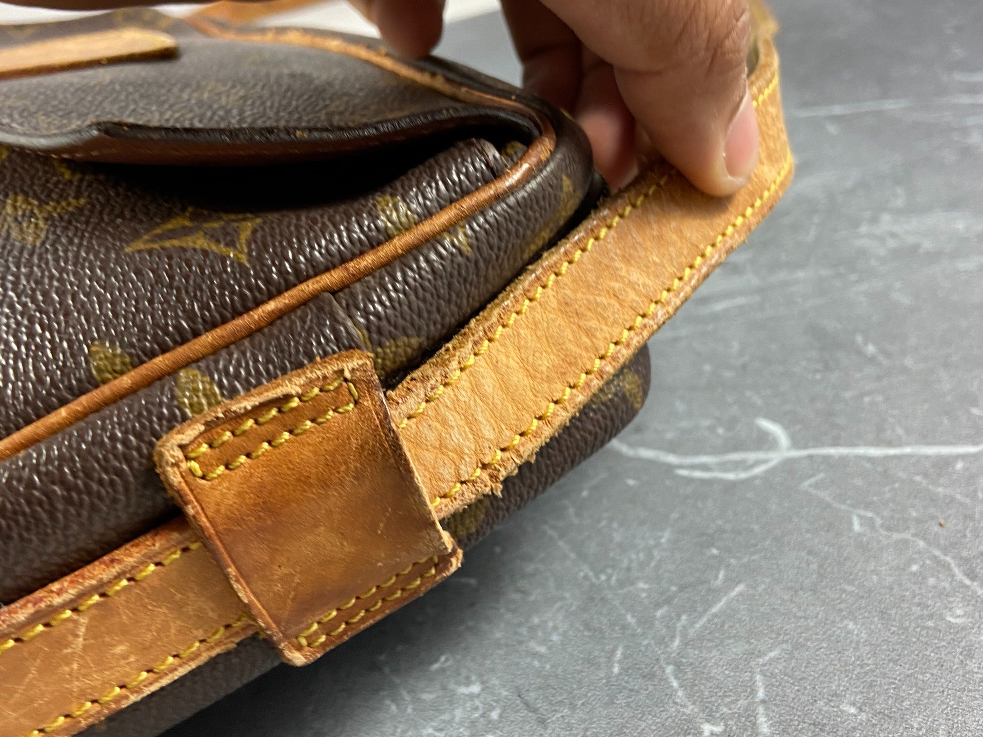 Louis Vuitton Jeune Fille GM Shoulder Bag Monogram Canvas