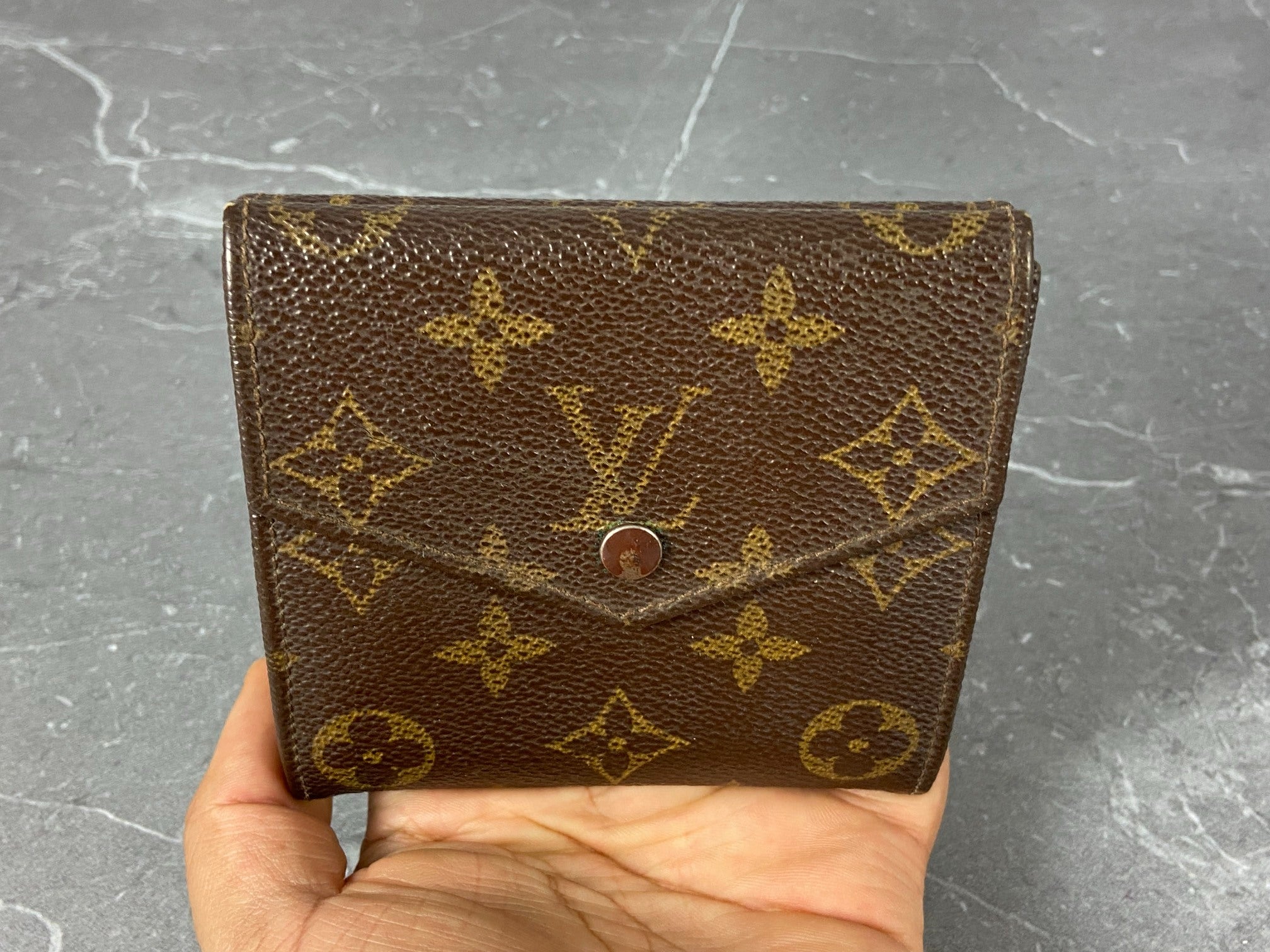 Louis Vuitton Elise Wallet Monogram Canvas