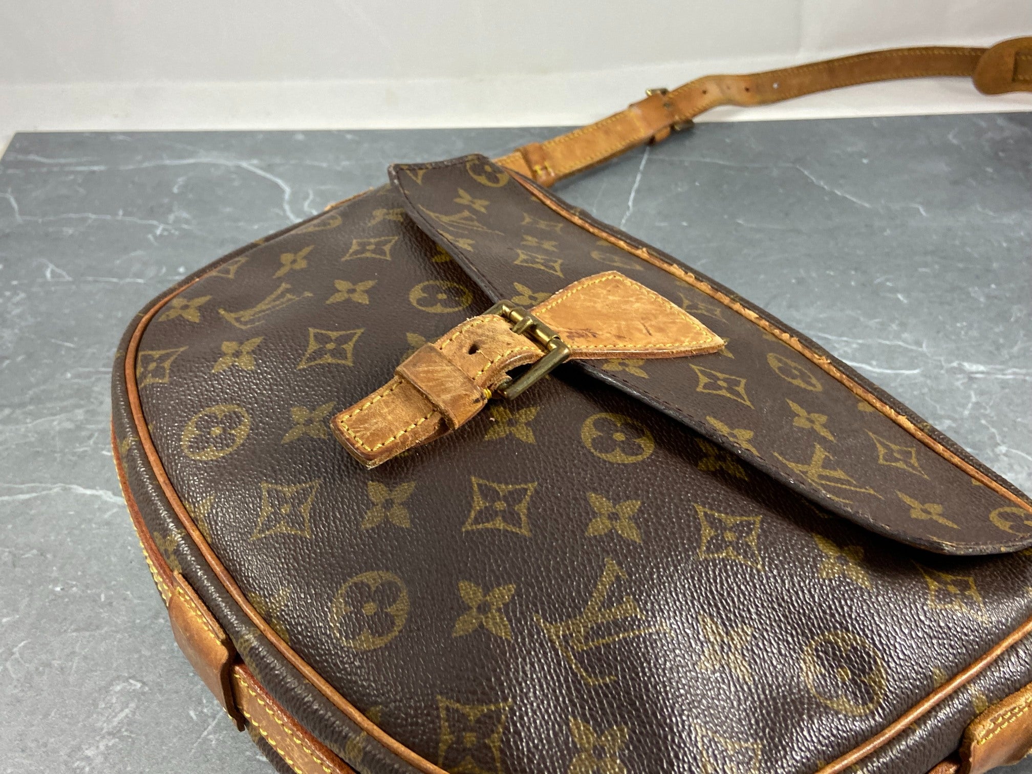 Louis Vuitton Jeune Fille GM Shoulder Bag Monogram Canvas