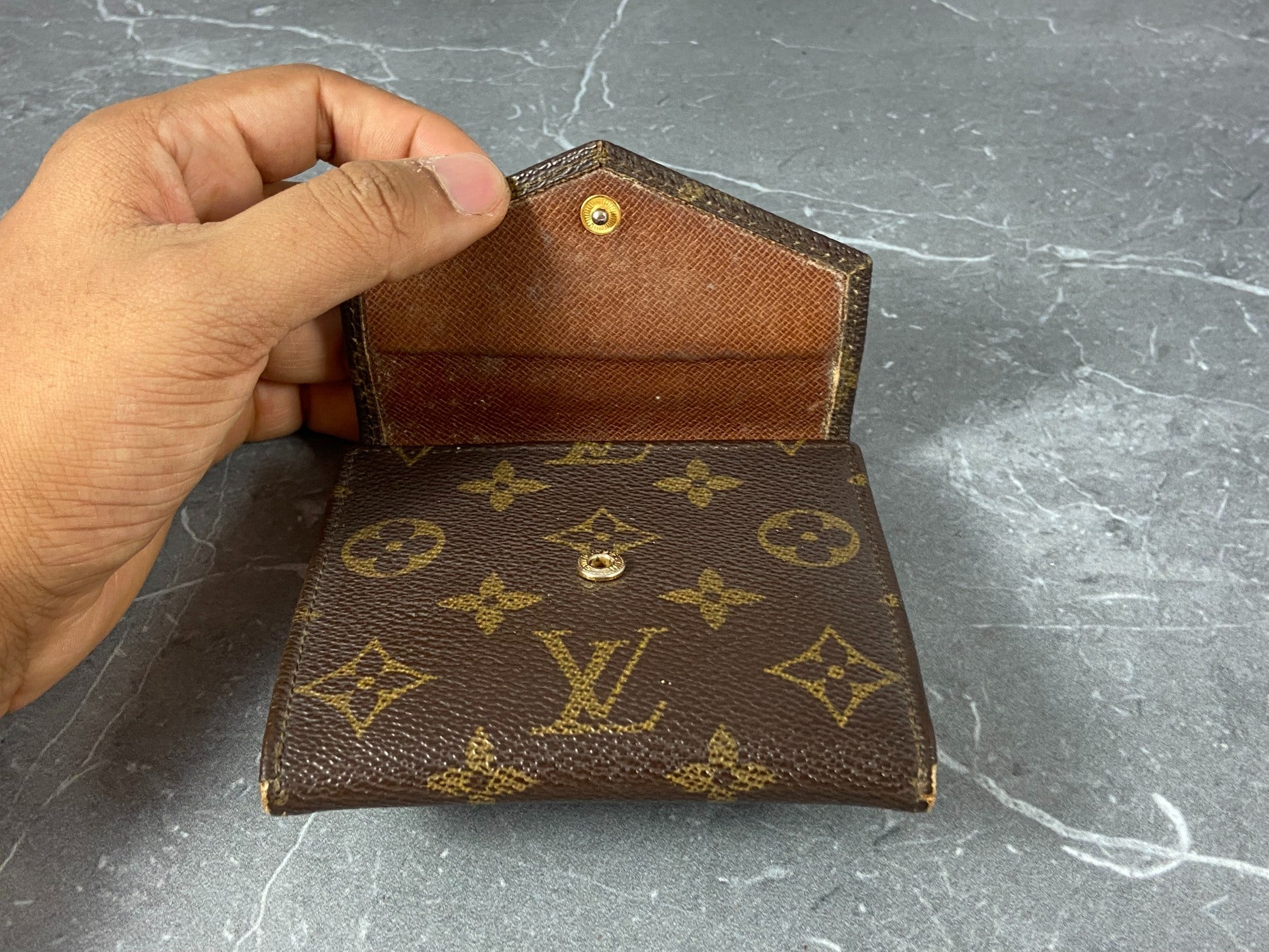 Louis Vuitton Elise Wallet Monogram Canvas