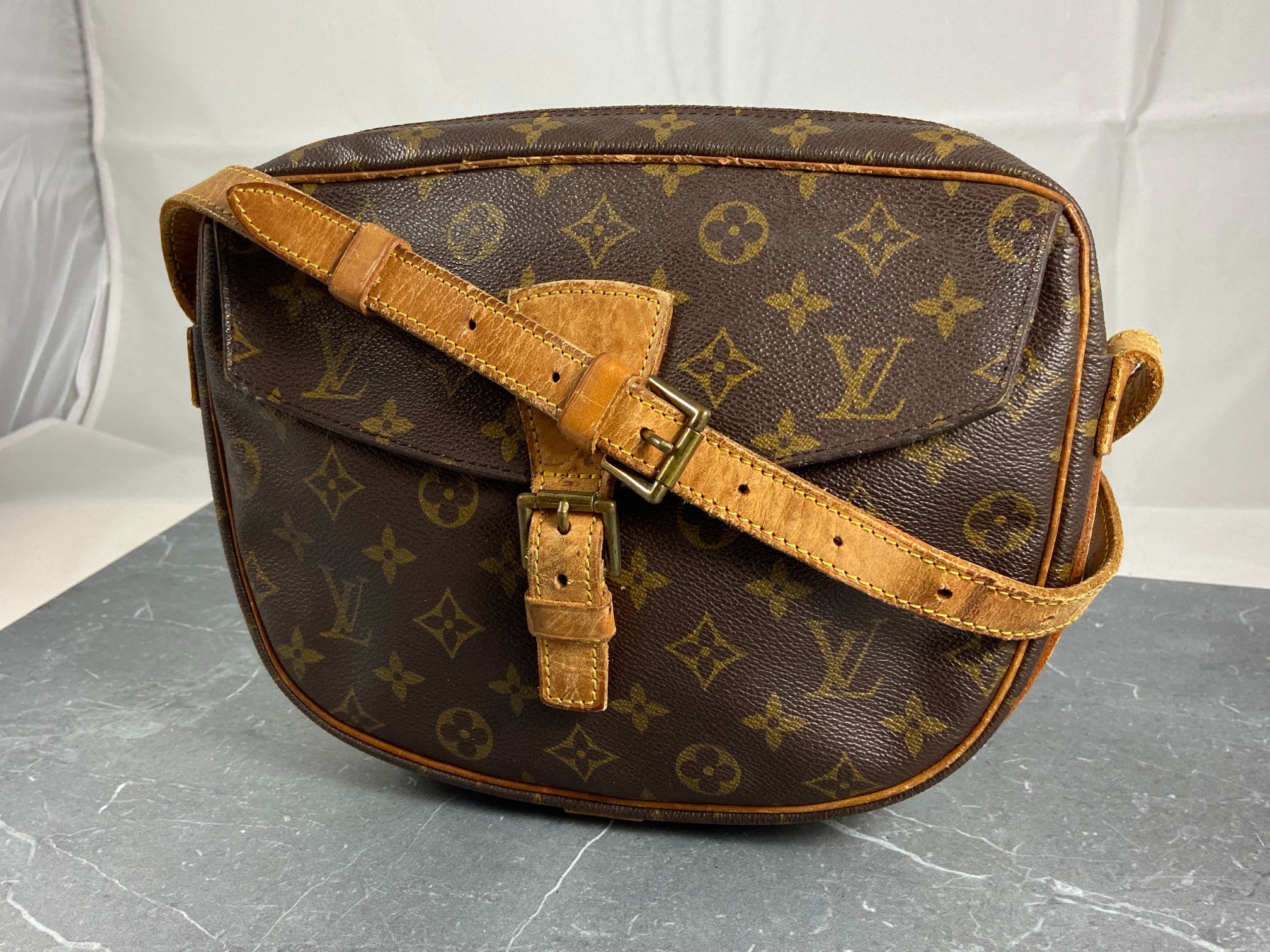 Louis Vuitton Jeune Fille GM Shoulder Bag Monogram Canvas