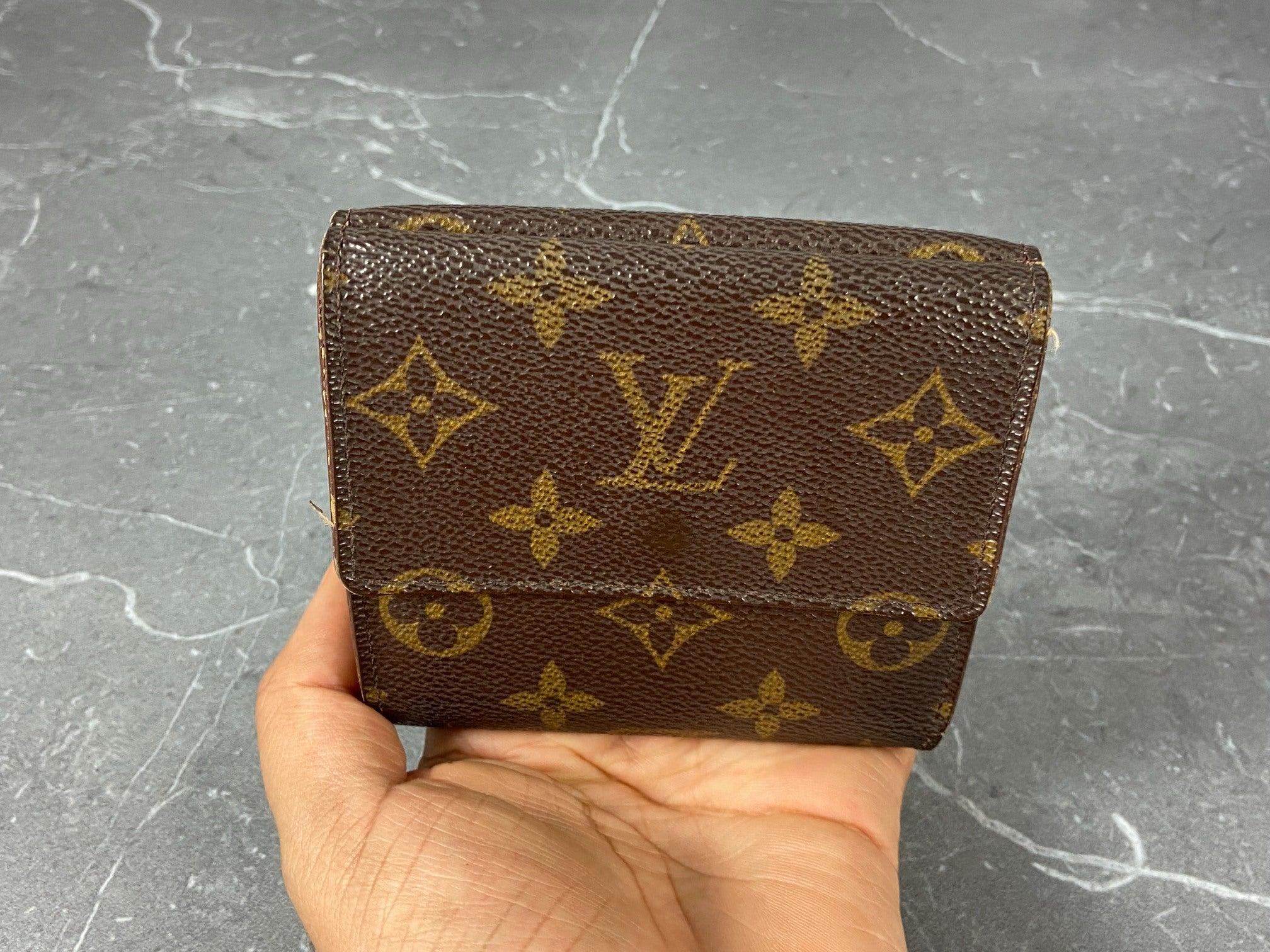 Louis Vuitton Elise Wallet Monogram Canvas incl. Box