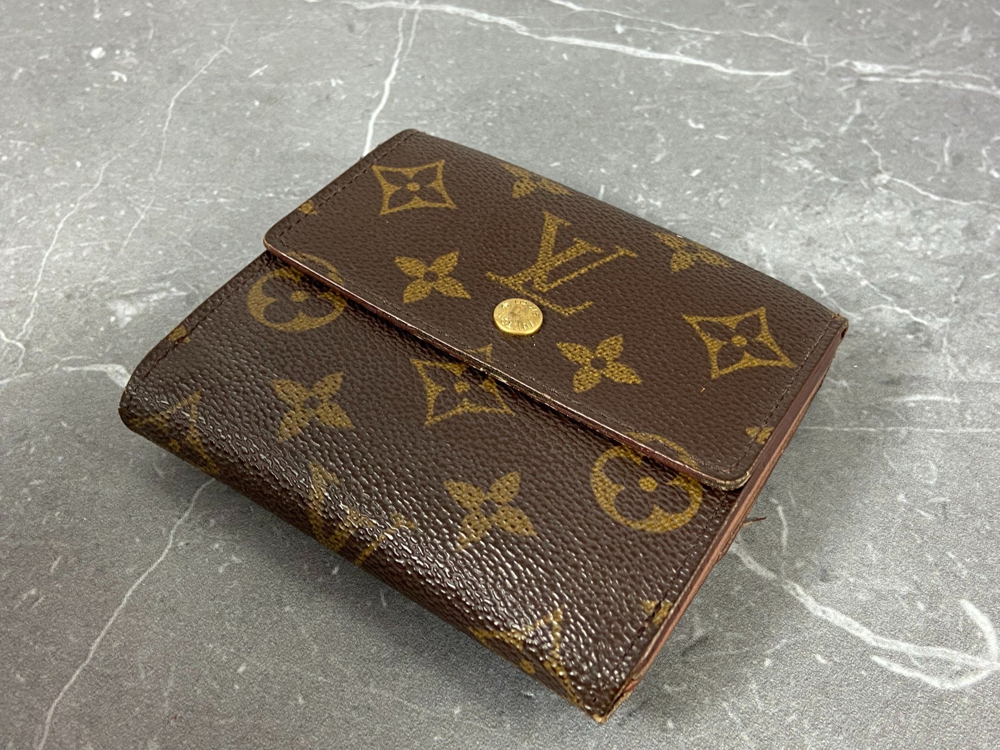 Louis Vuitton Elise Wallet Monogram Canvas incl. Box