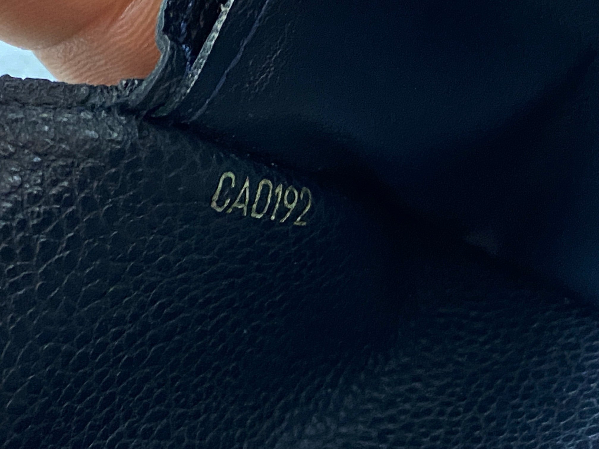 Louis Vuitton Curieuse Wallet Black Leather