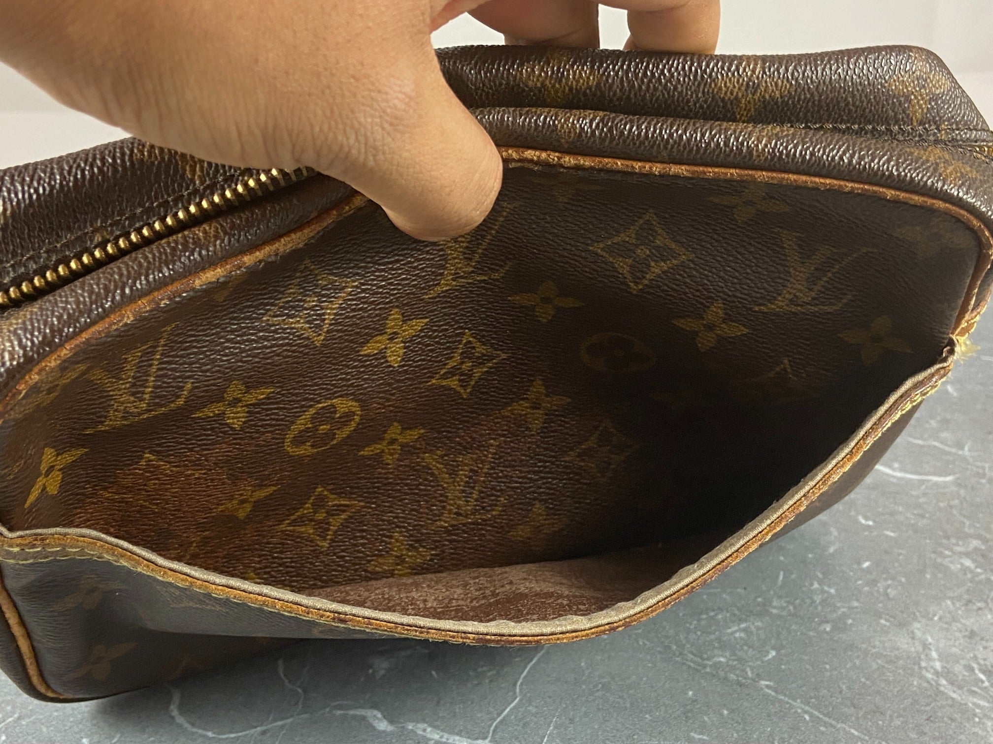 Louis Vuitton Clutch Compiegne 23 Monogram Canvas