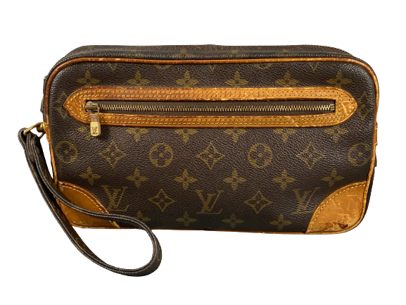 Louis Vuitton Marly Dragonne Clutch Monogram Canvas