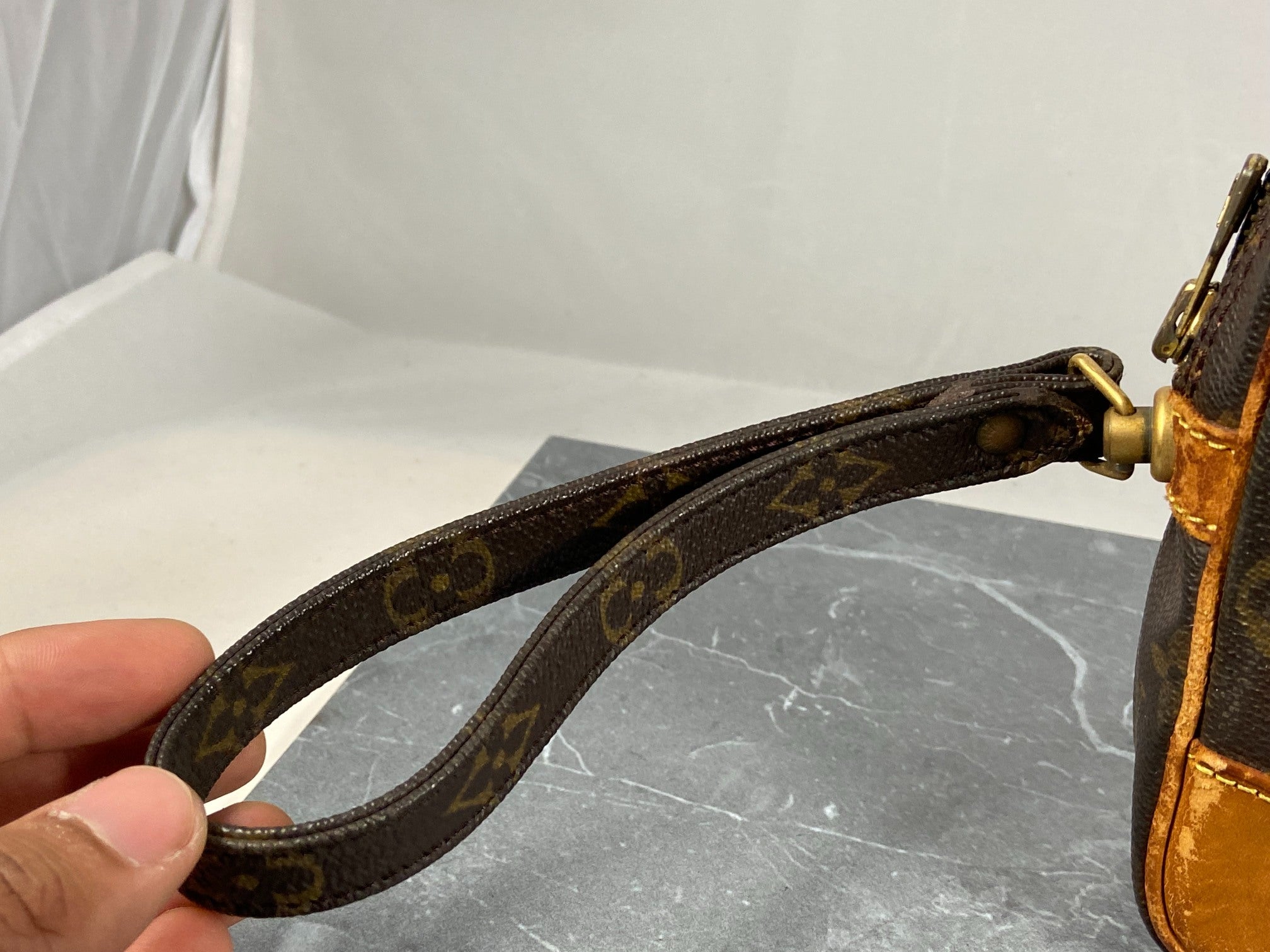 Louis Vuitton Marly Dragonne Clutch Monogram Canvas