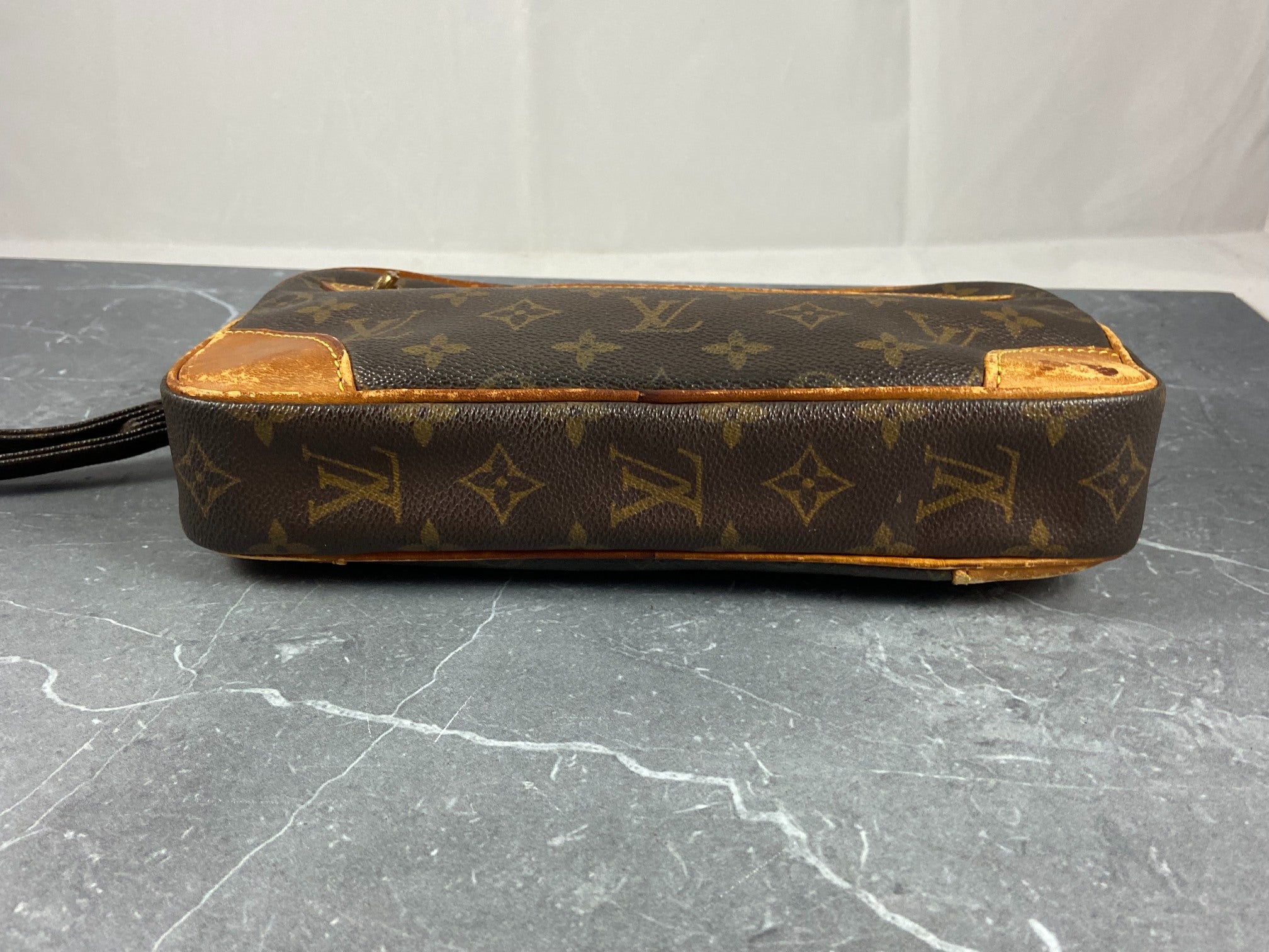 Louis Vuitton Marly Dragonne Clutch Monogram Canvas
