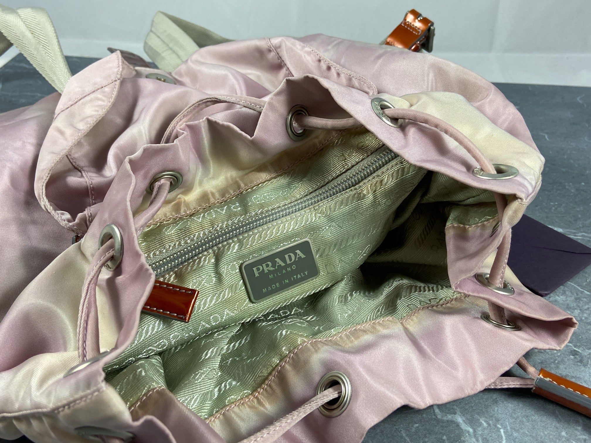 Prada Vela Sport Small Backpack Pink
