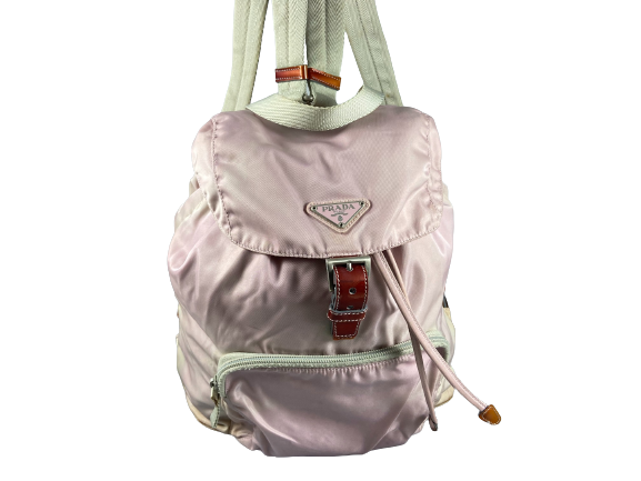 Prada Vela Sport Small Backpack Pink
