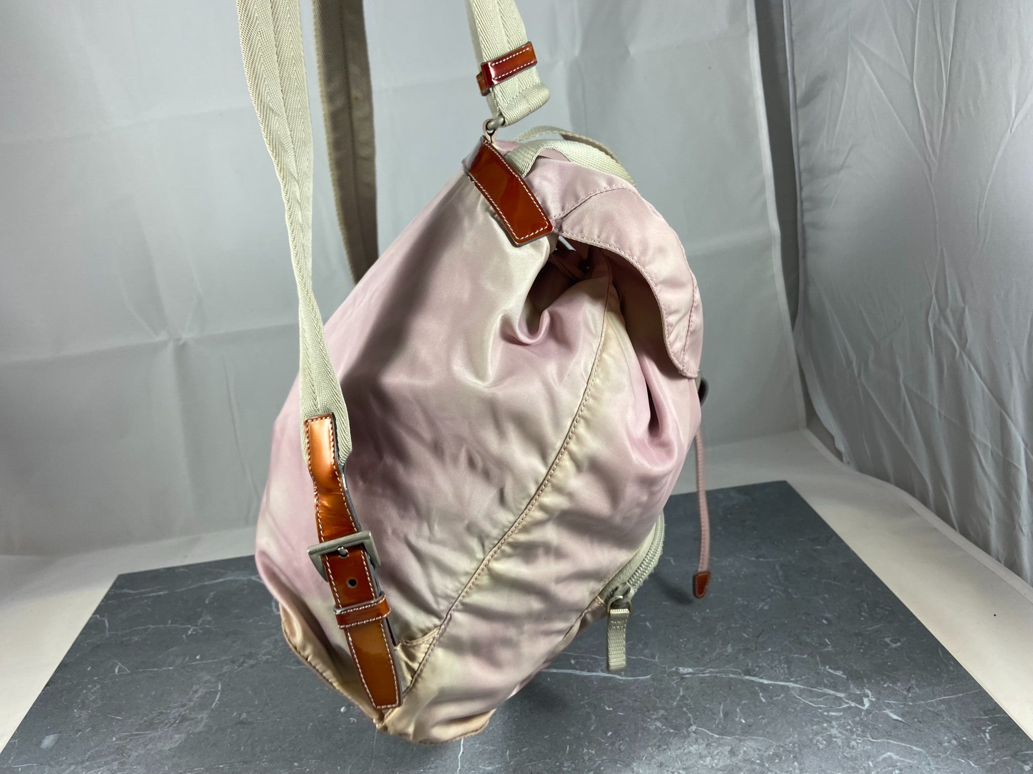 Prada Vela Sport Small Backpack Pink