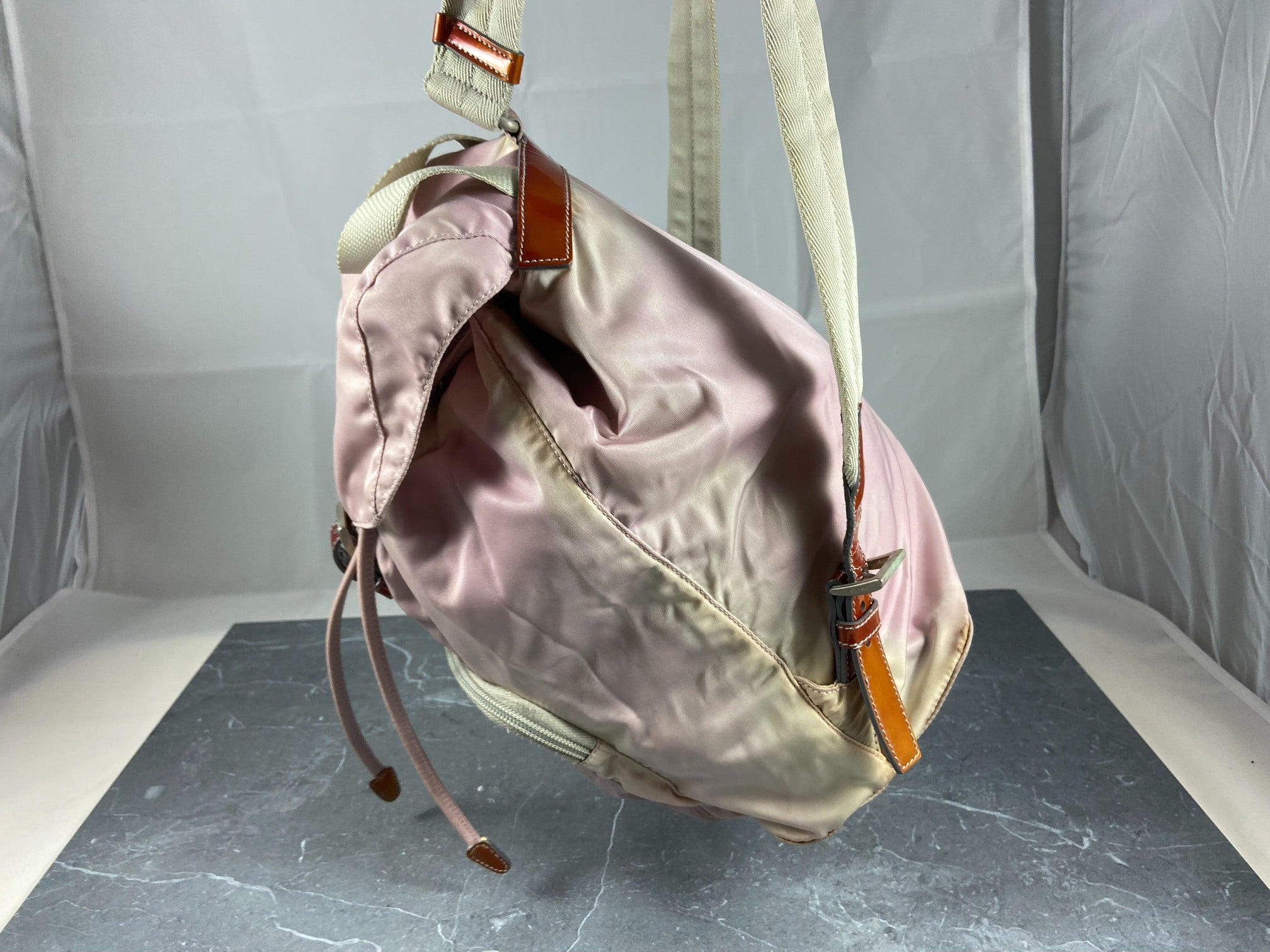 Prada Vela Sport Small Backpack Pink