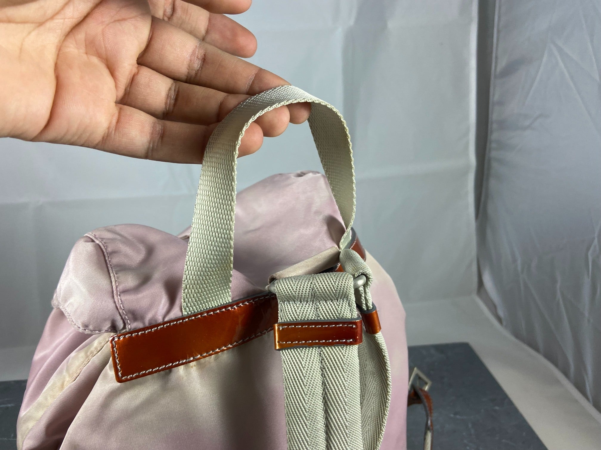 Prada Vela Sport Small Backpack Pink