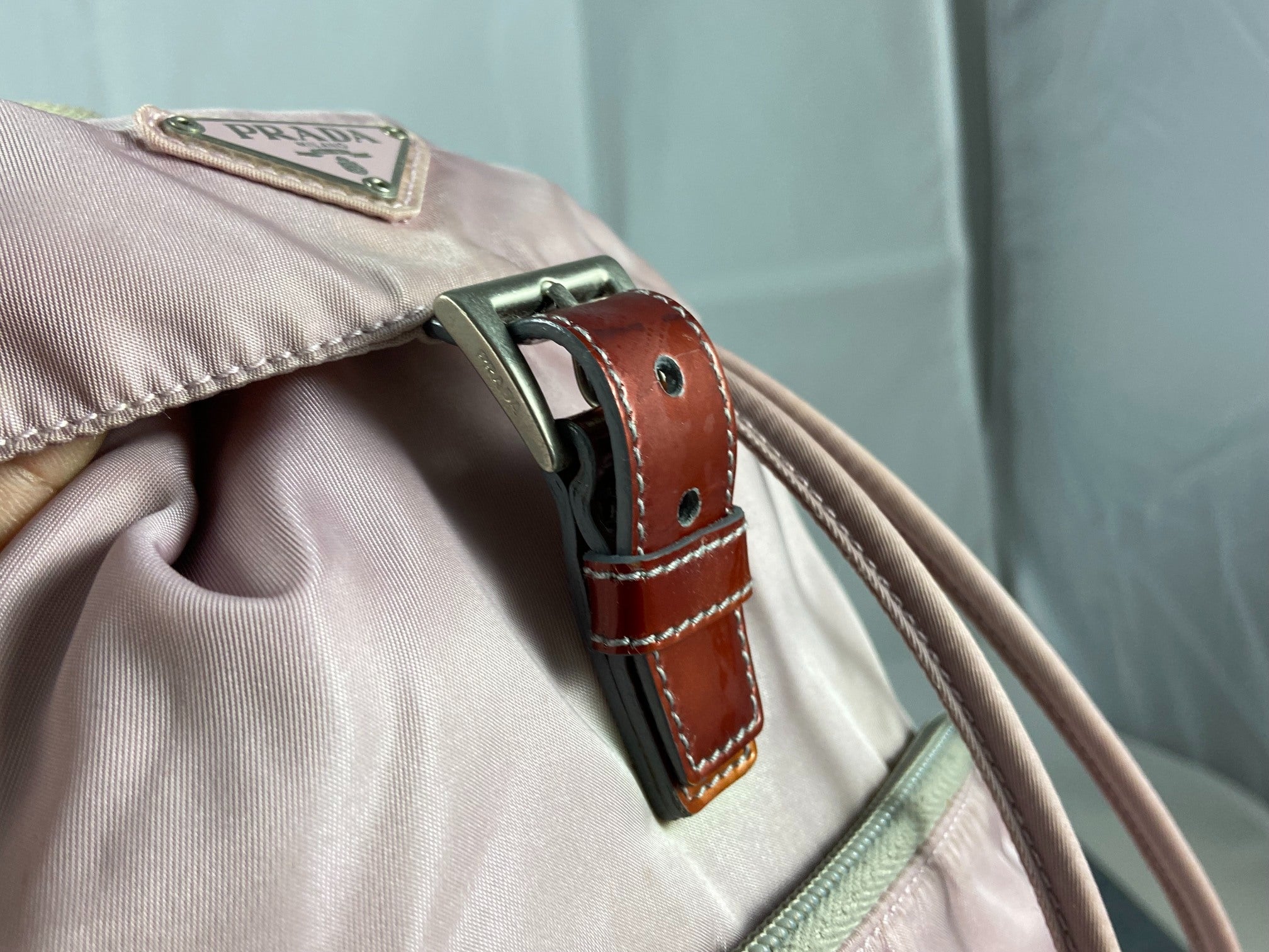 Prada Vela Sport Small Backpack Pink