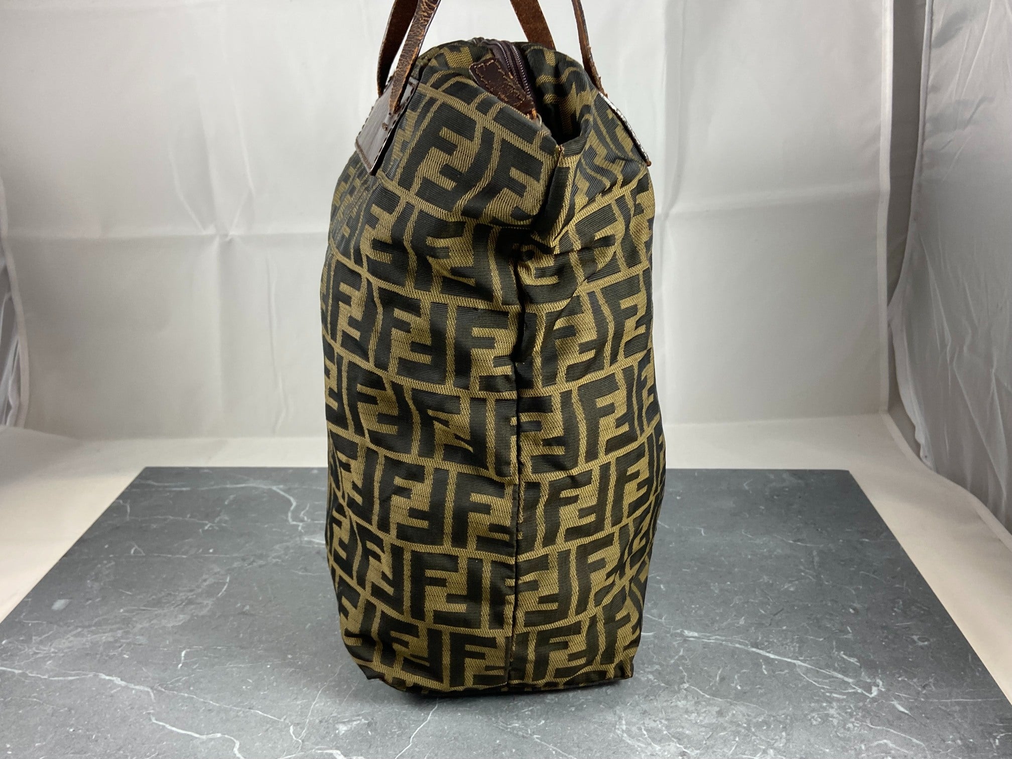 Fendi Hand / Tote Bag Tabacco Zucca Monogram