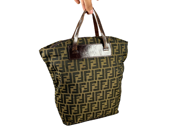 Fendi Hand / Tote Bag Tabacco Zucca Monogram