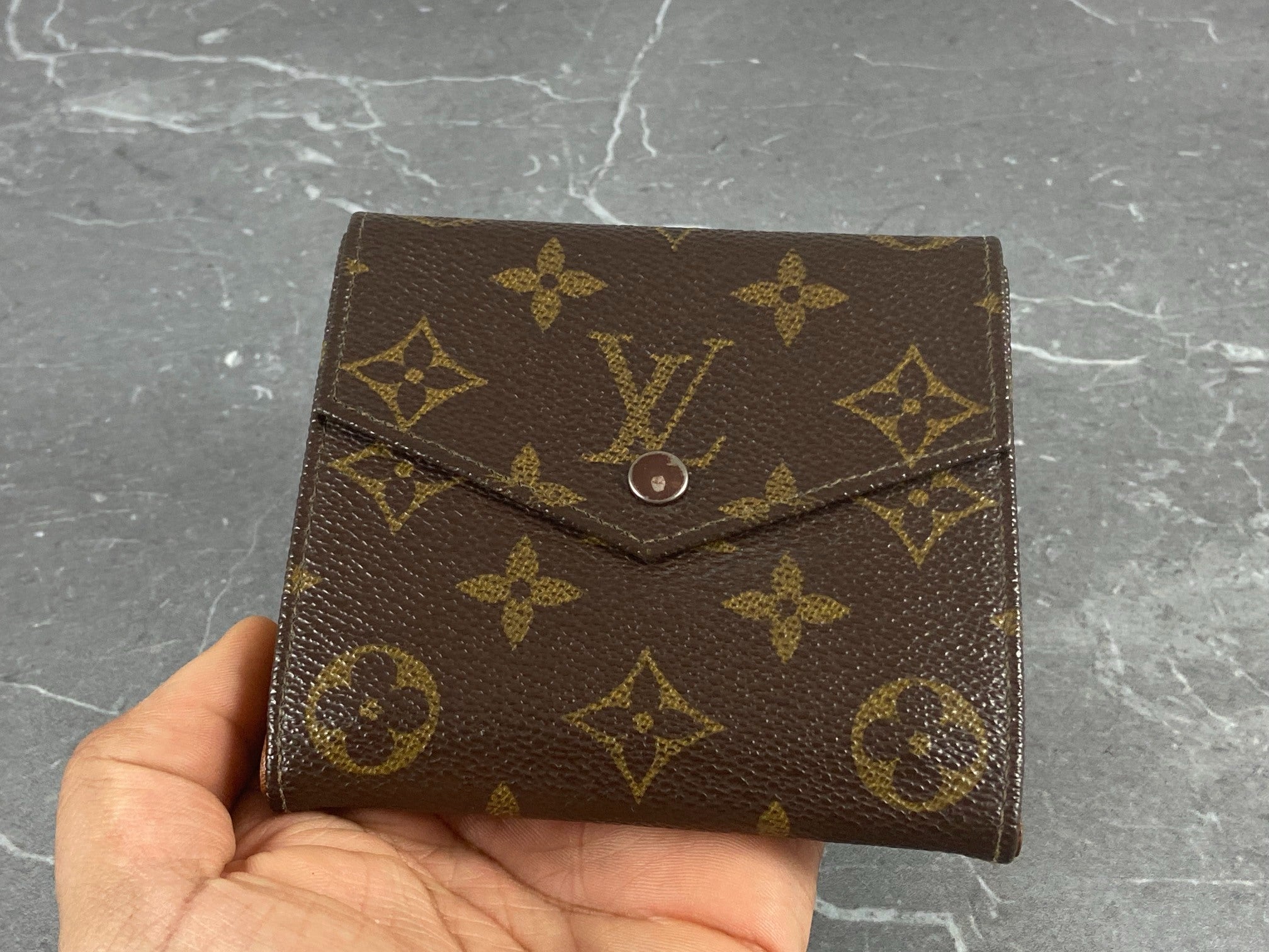 Louis Vuitton Elise Wallet Monogram Canvas