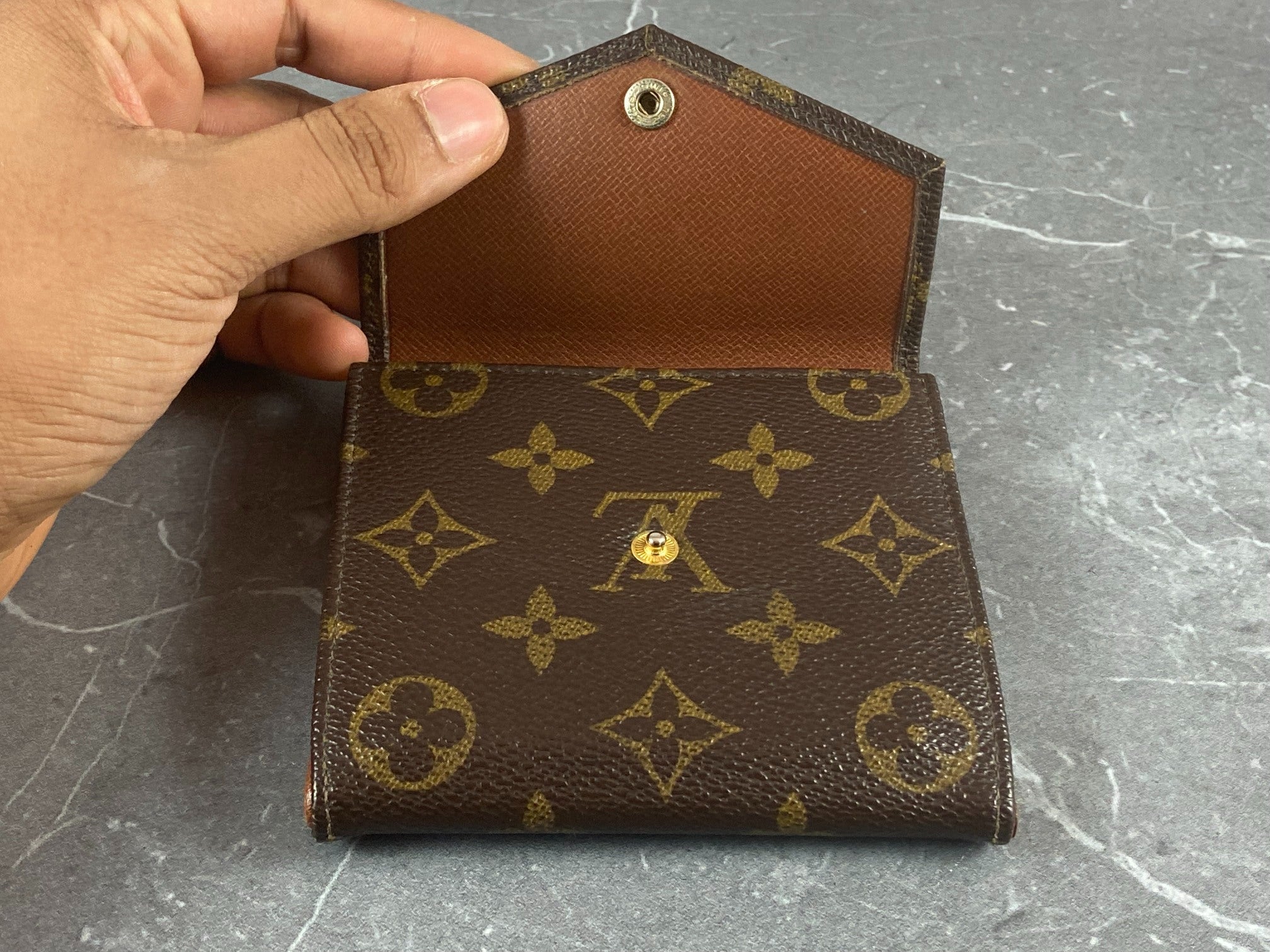 Louis Vuitton Elise Wallet Monogram Canvas