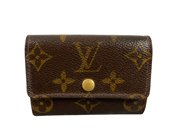 Louis Vuitton Small Wallet / Card Case Monogram Canvas
