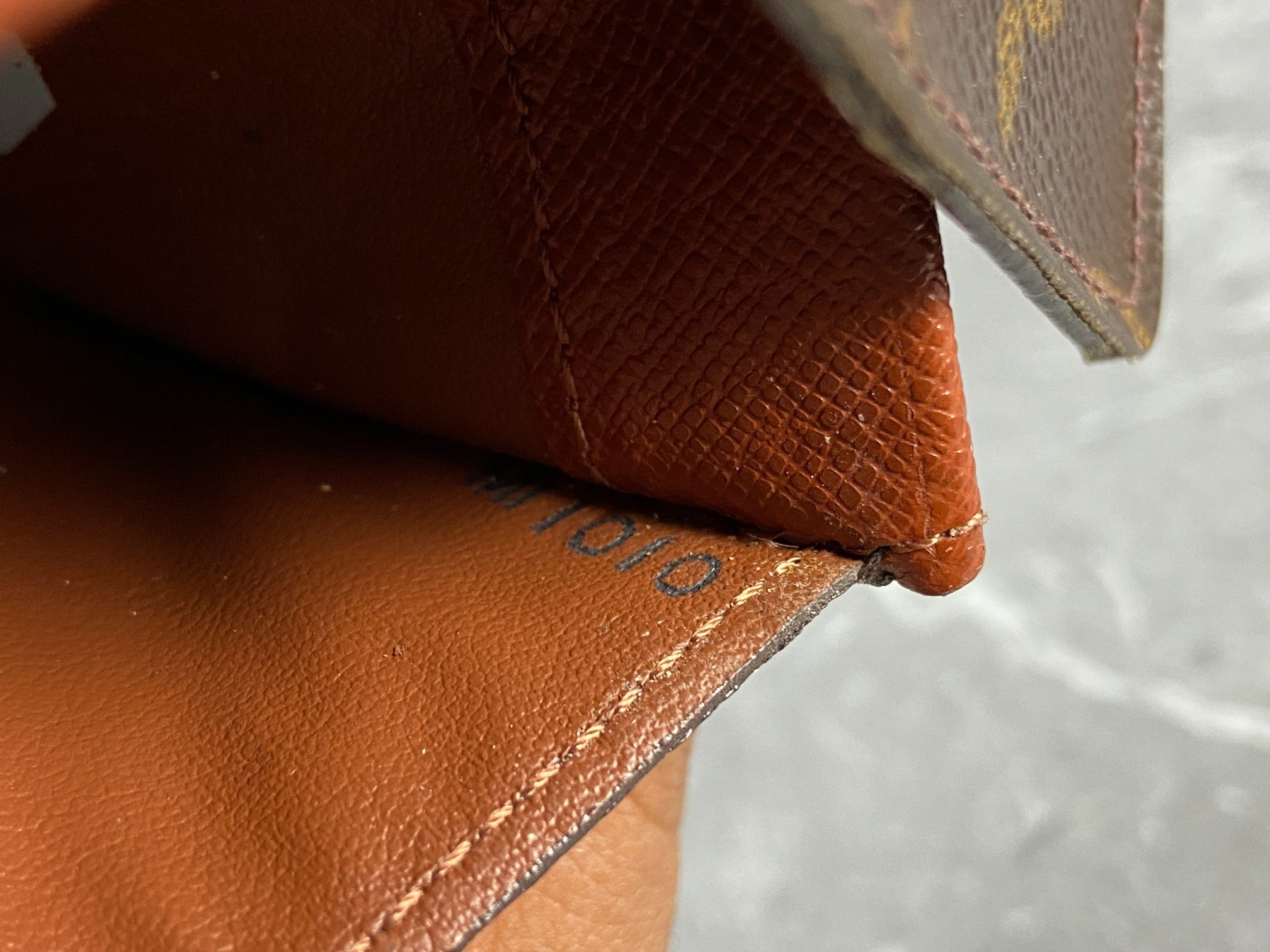 Louis Vuitton Small Wallet / Card Case Monogram Canvas