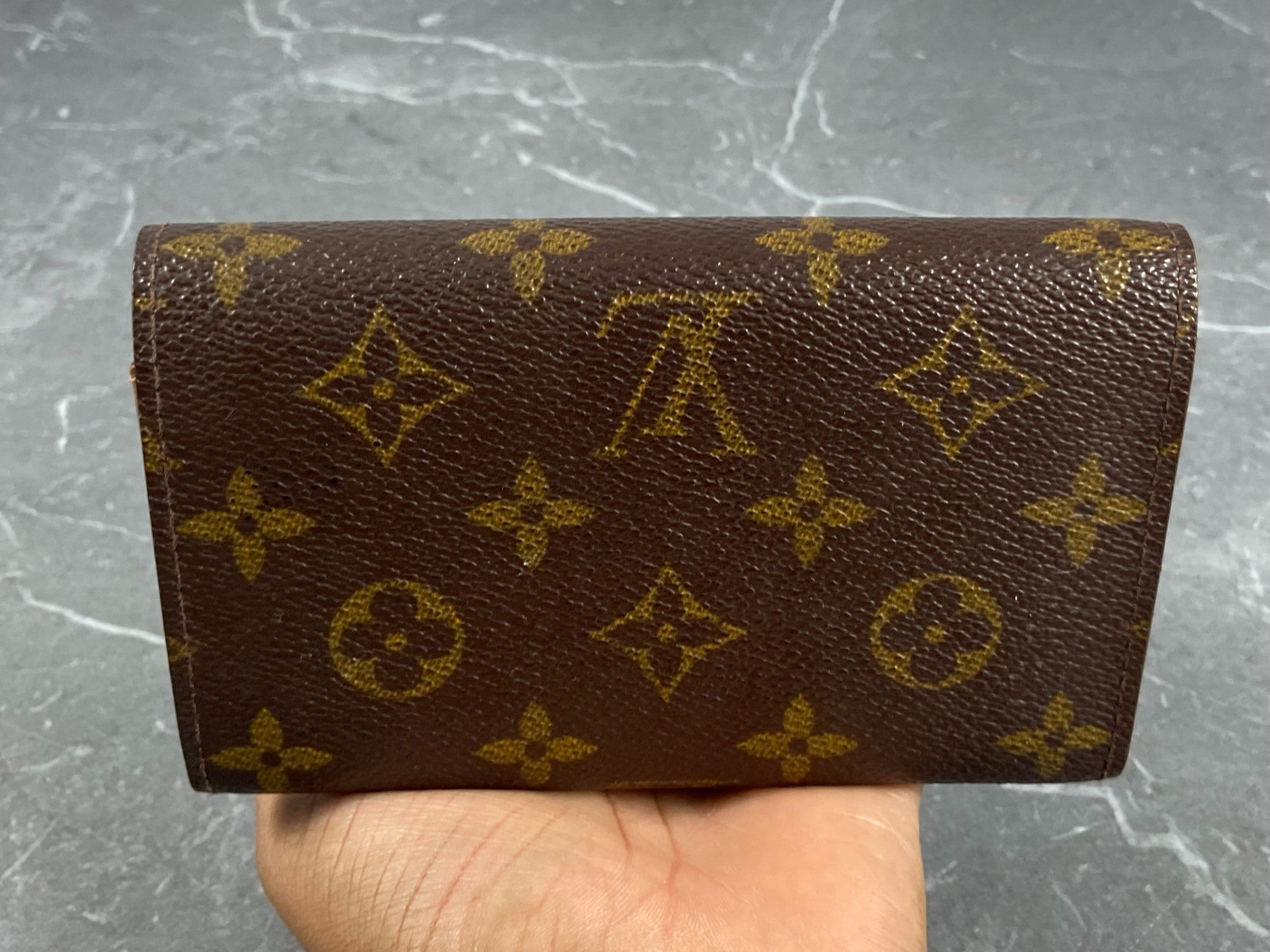 Louis Vuitton Porte-Monnaie Tresor Monogram Canvas