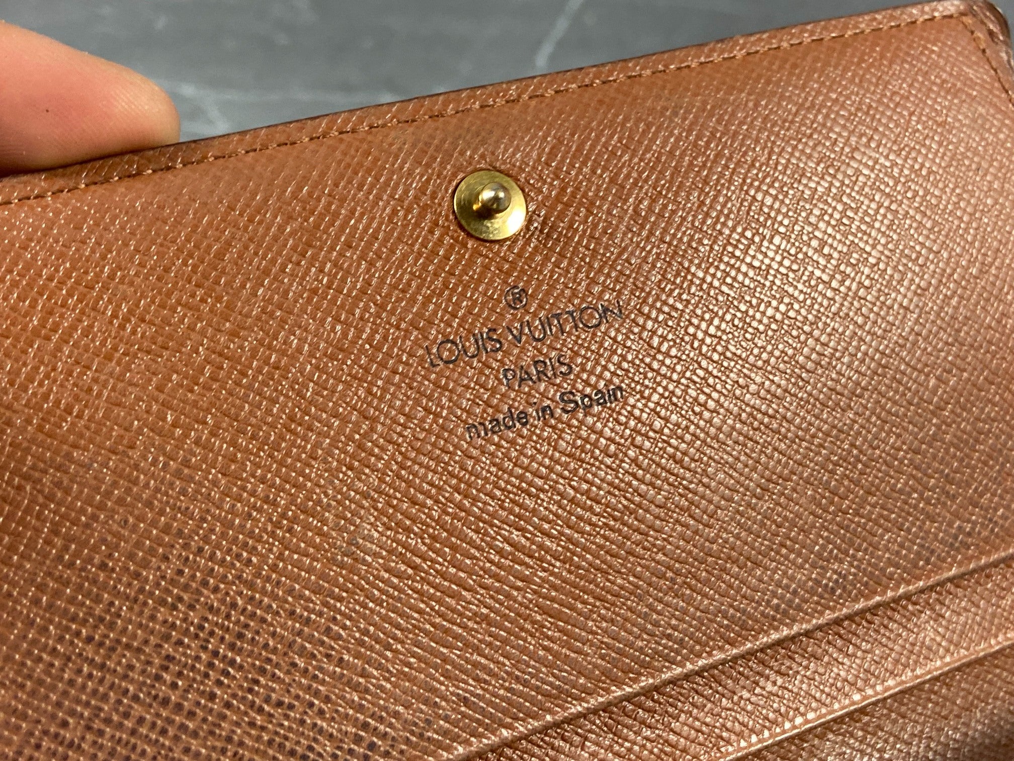 Louis Vuitton Porte-Monnaie Tresor Monogram Canvas