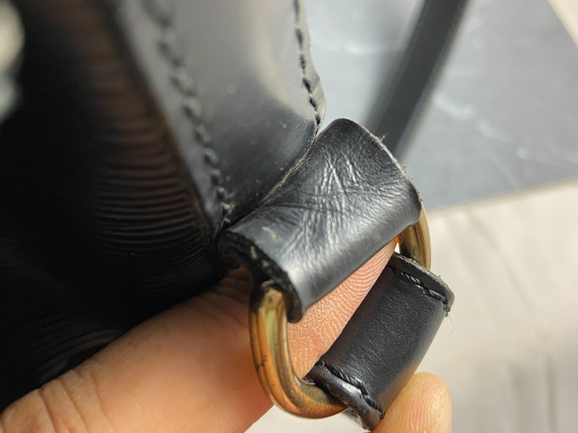 Louis Vuitton Sac Noé Petit Black Epi Leather