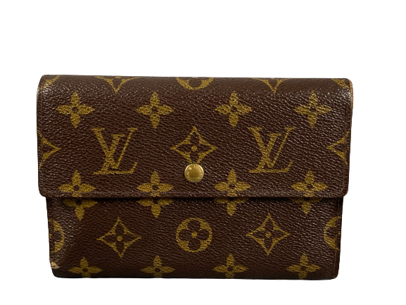 Louis Vuitton Porte Tresor Etui Wallet Monogram Canvas