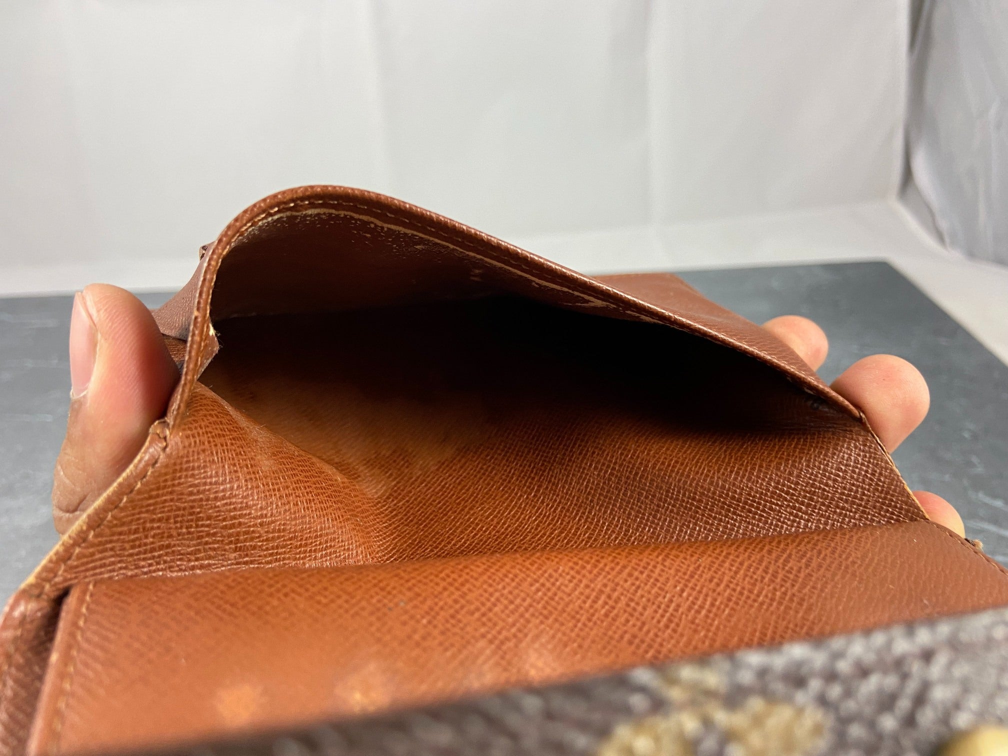 Louis Vuitton Porte Tresor Etui Wallet Monogram Canvas