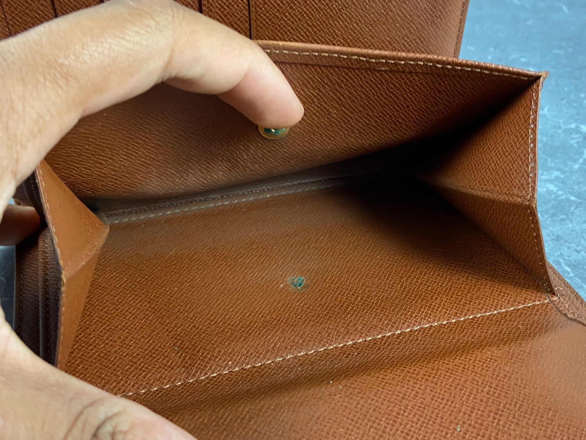 Louis Vuitton Porte Tresor Etui Wallet Monogram Canvas