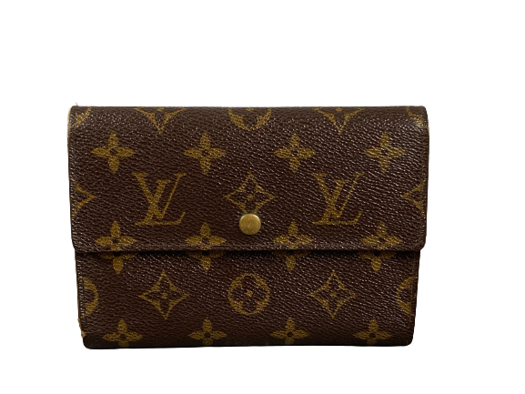 Louis Vuitton Porte Tresor Etui Wallet Monogram Canvas