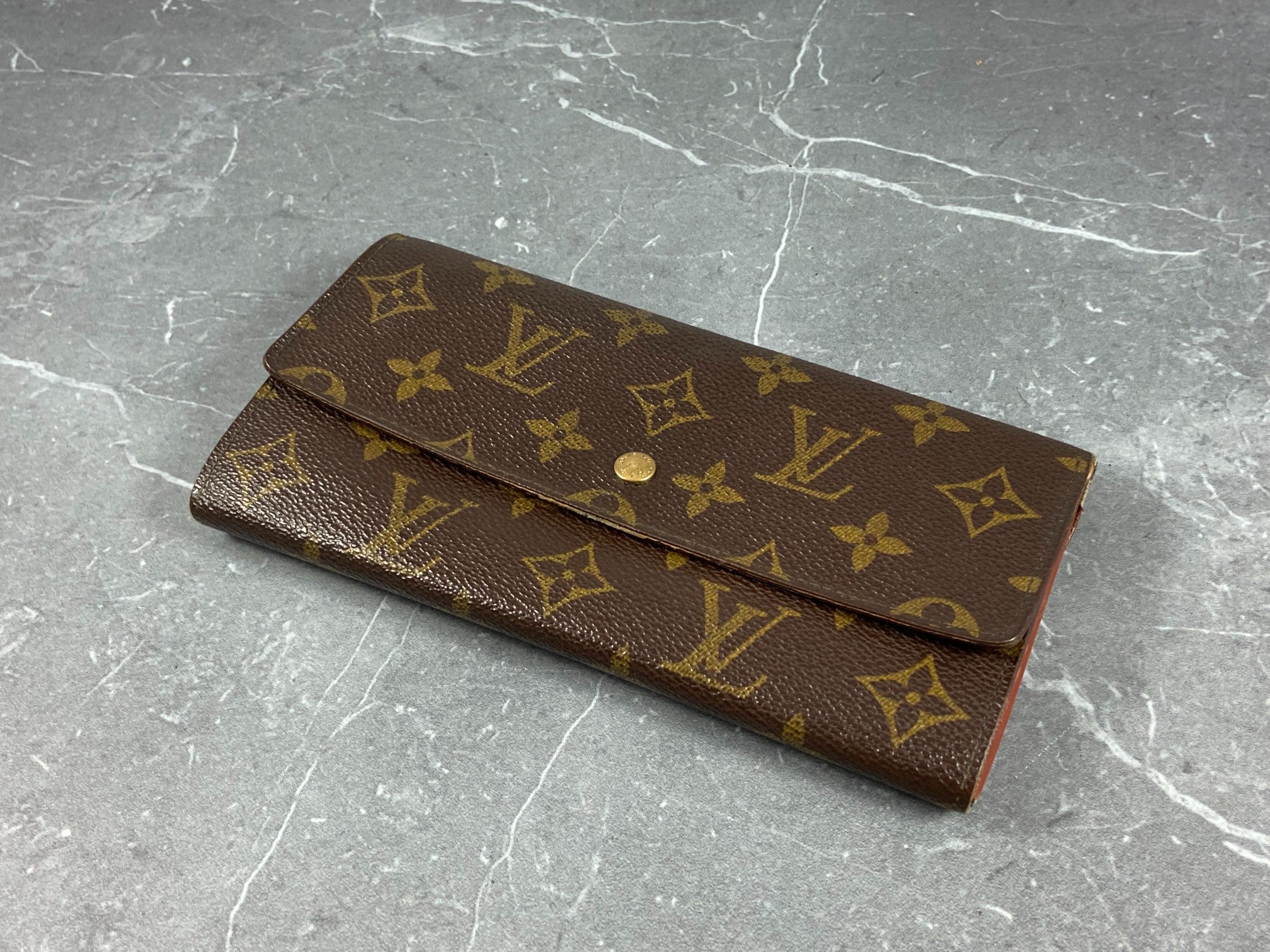 Louis Vuitton Sarah Wallet Monogram Canvas