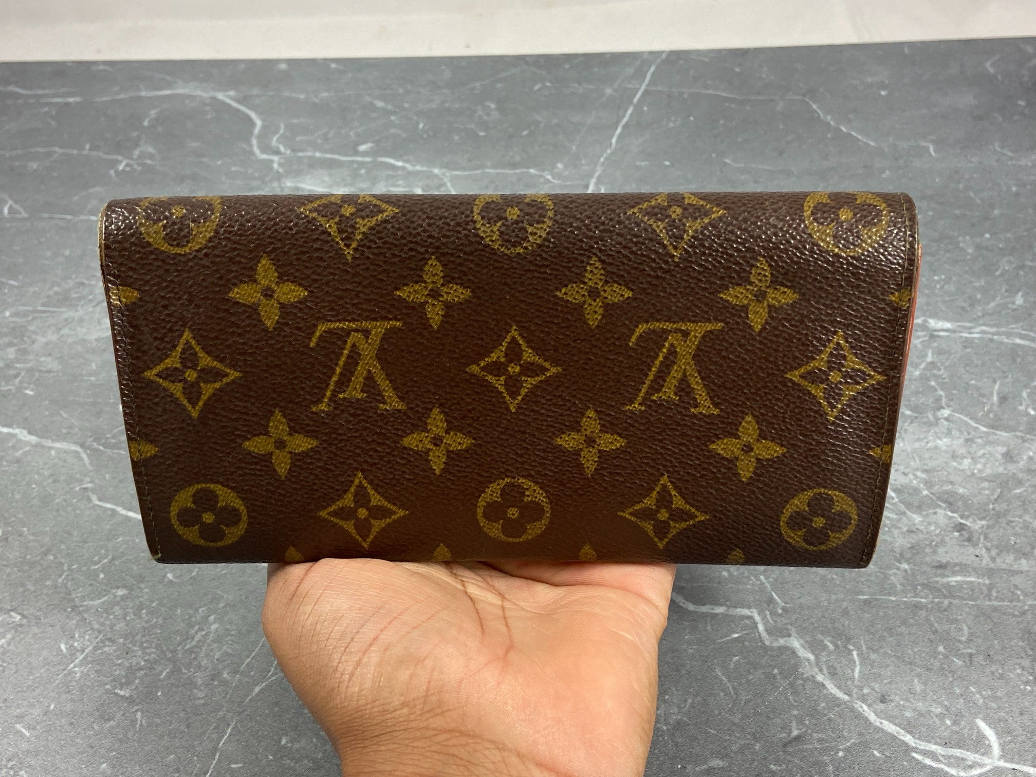 Louis Vuitton Sarah Wallet Monogram Canvas