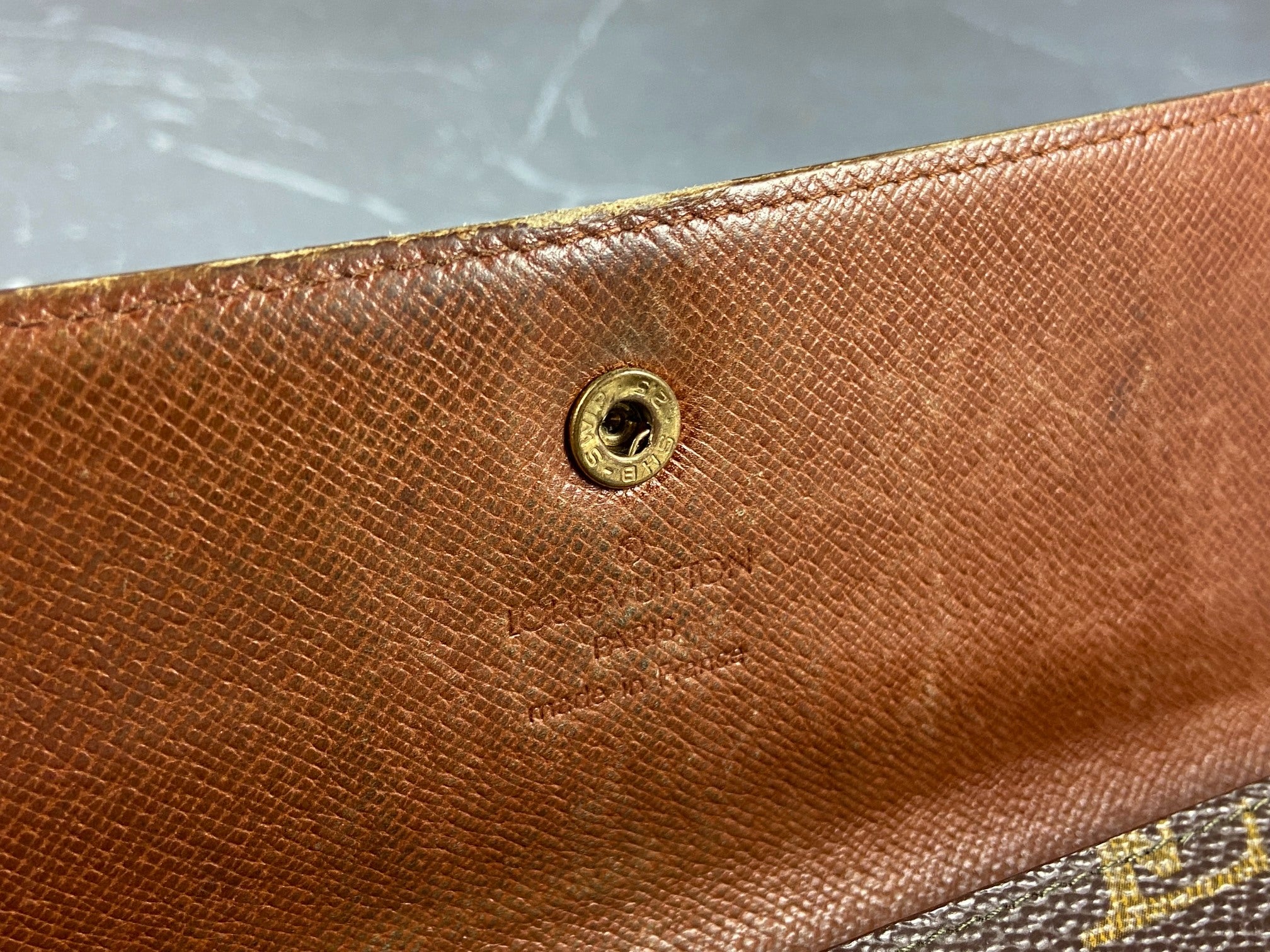 Louis Vuitton Sarah Wallet Monogram Canvas