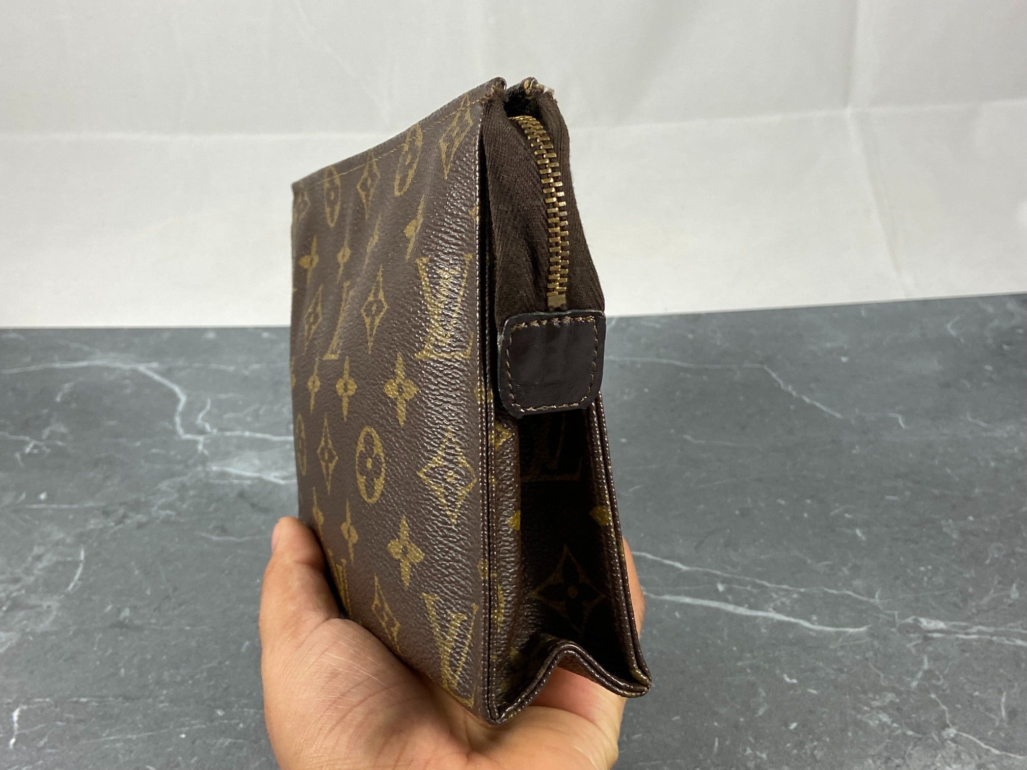 Louis Vuitton Poche Toilette 19 Monogram Canvas