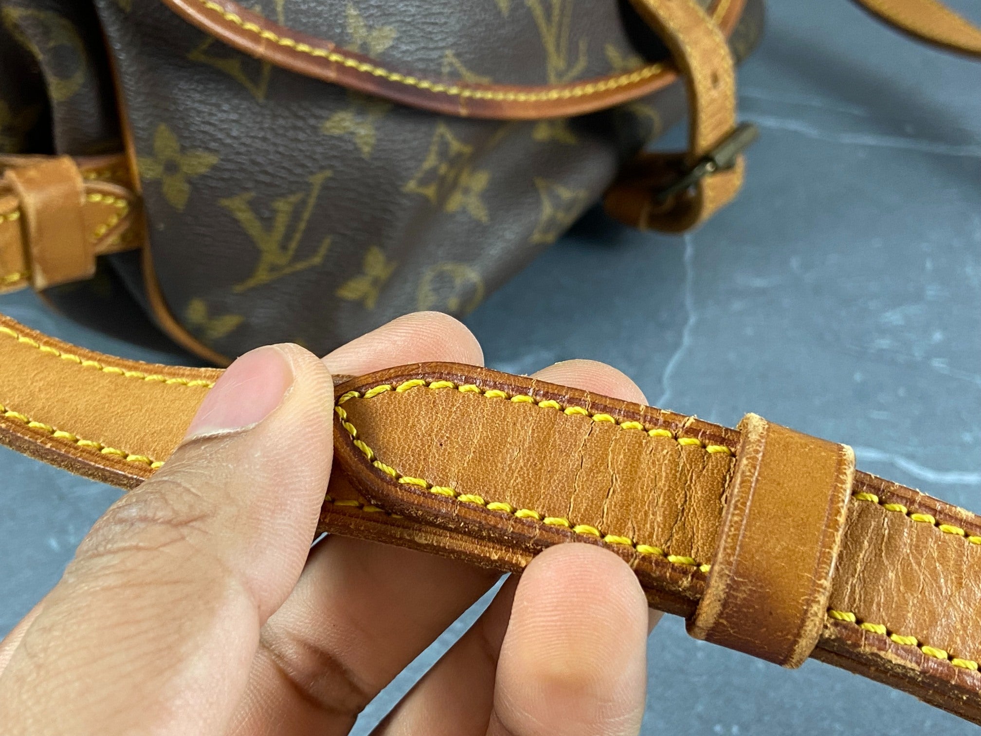 Louis Vuitton Saumur 30 Monogram Canvas