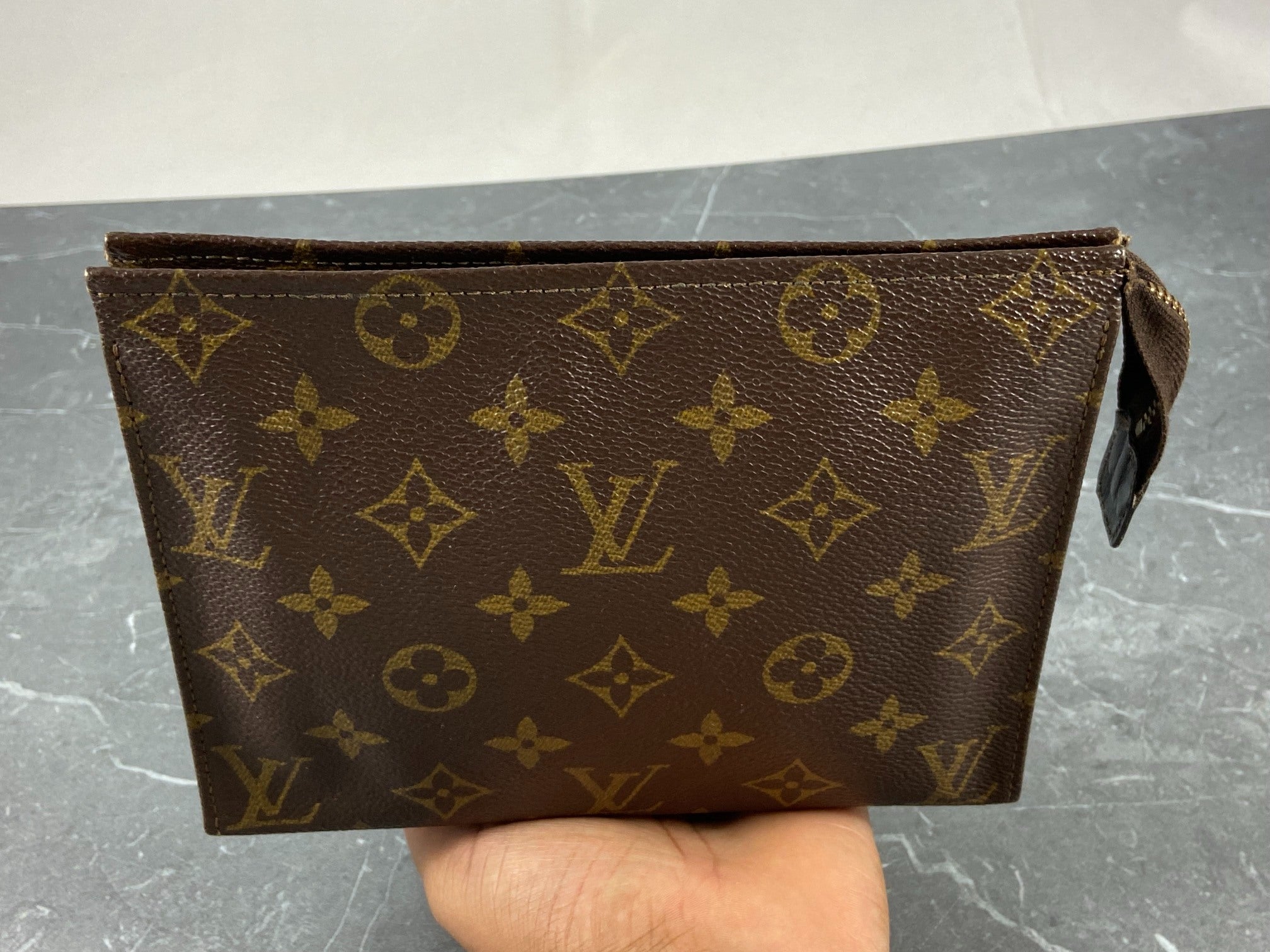 Louis Vuitton Poche Toilette 19 Monogram Canvas