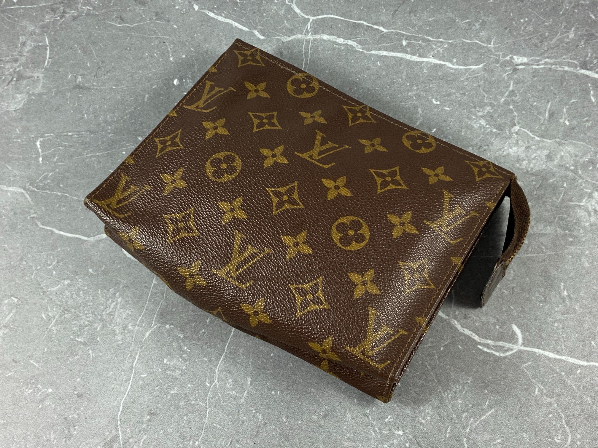 Louis Vuitton Poche Toilette 19 Monogram Canvas