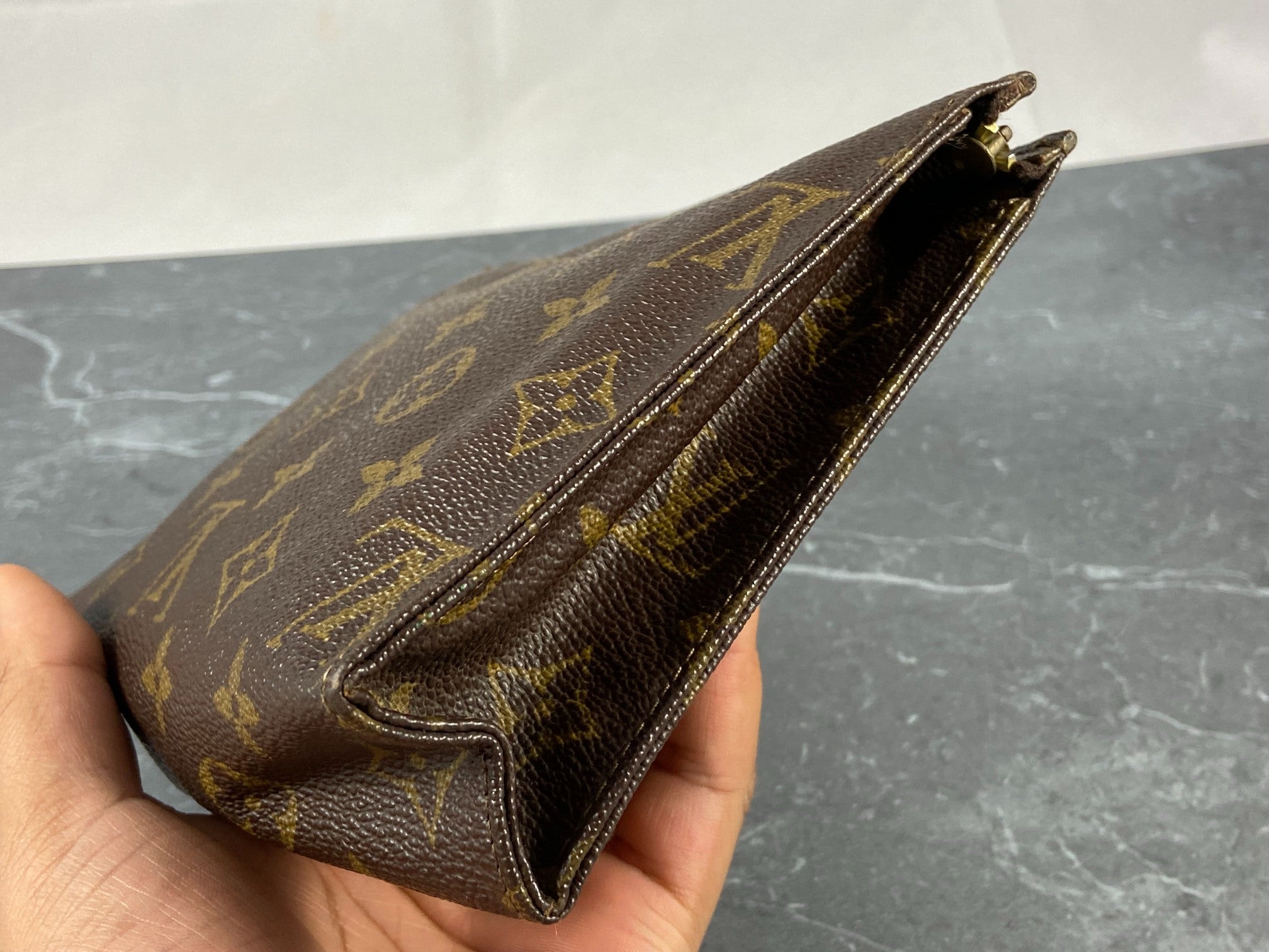 Louis Vuitton Poche Toilette 19 Monogram Canvas