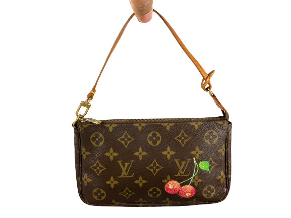Louis Vuitton Takashi Murakami Cherry Pochette Accessoires Monogram Canvas