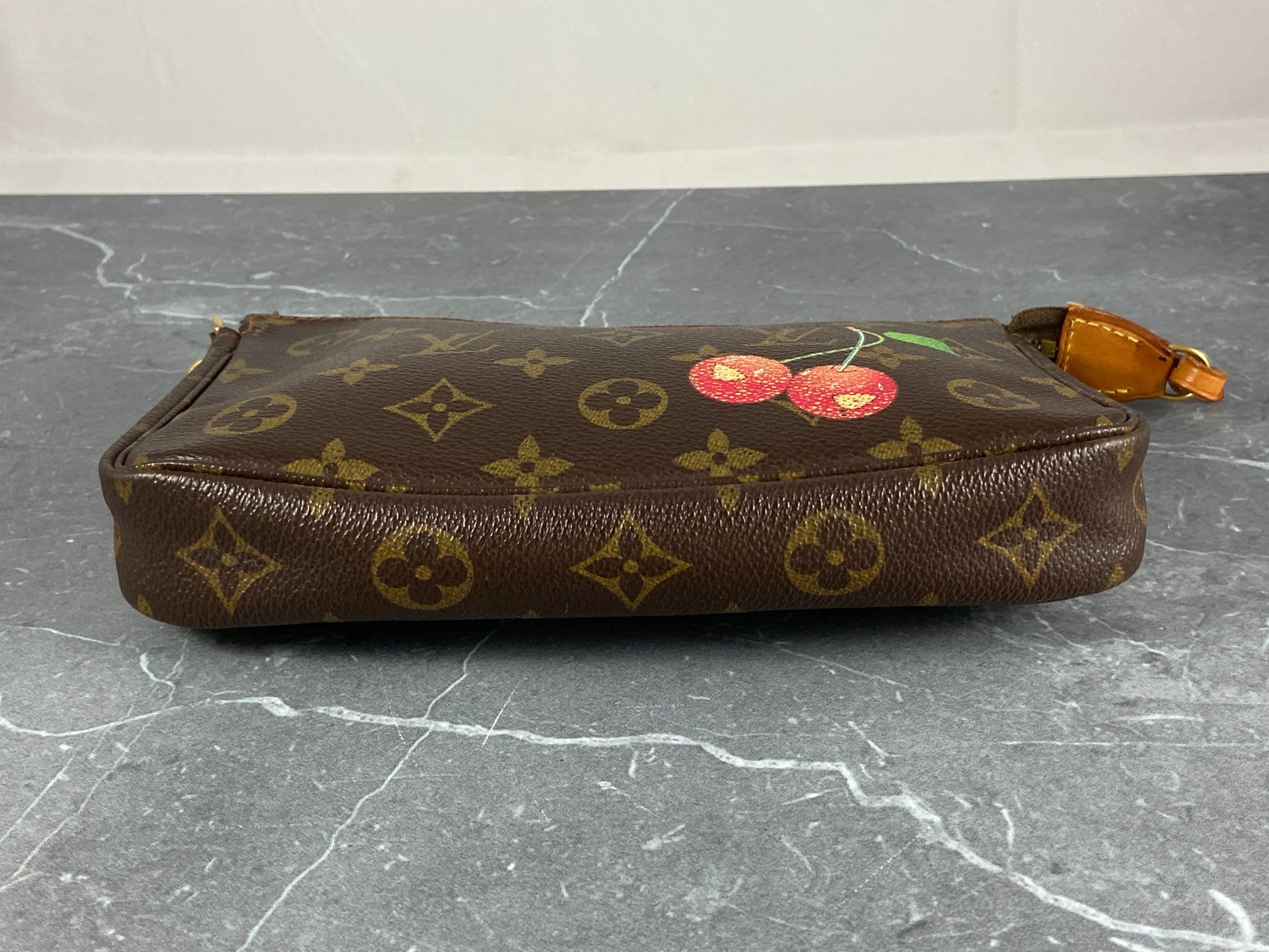 Louis Vuitton Takashi Murakami Cherry Pochette Accessoires Monogram Canvas