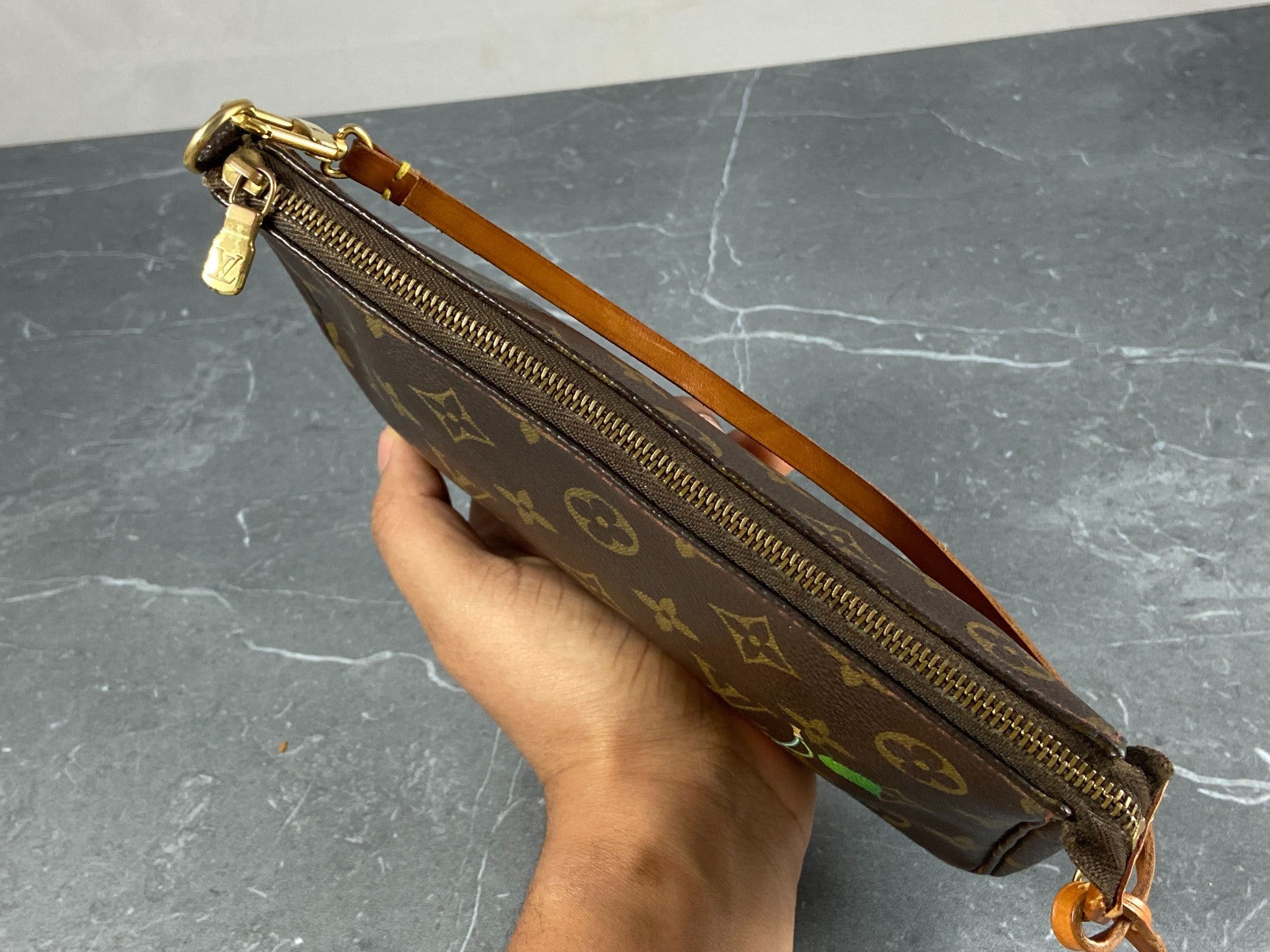 Louis Vuitton Takashi Murakami Cherry Pochette Accessoires Monogram Canvas