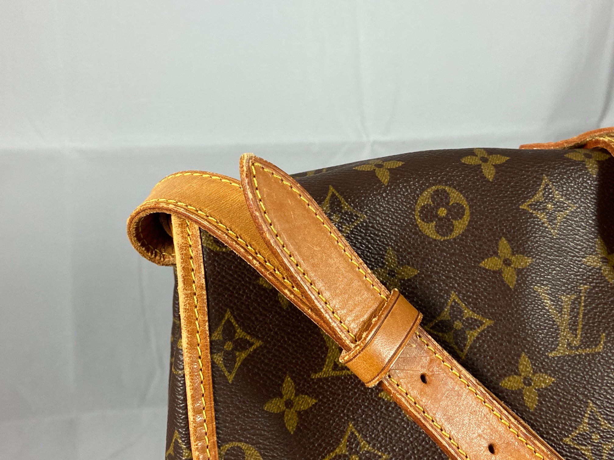 Louis Vuitton Saumur 35 Monogram Canvas
