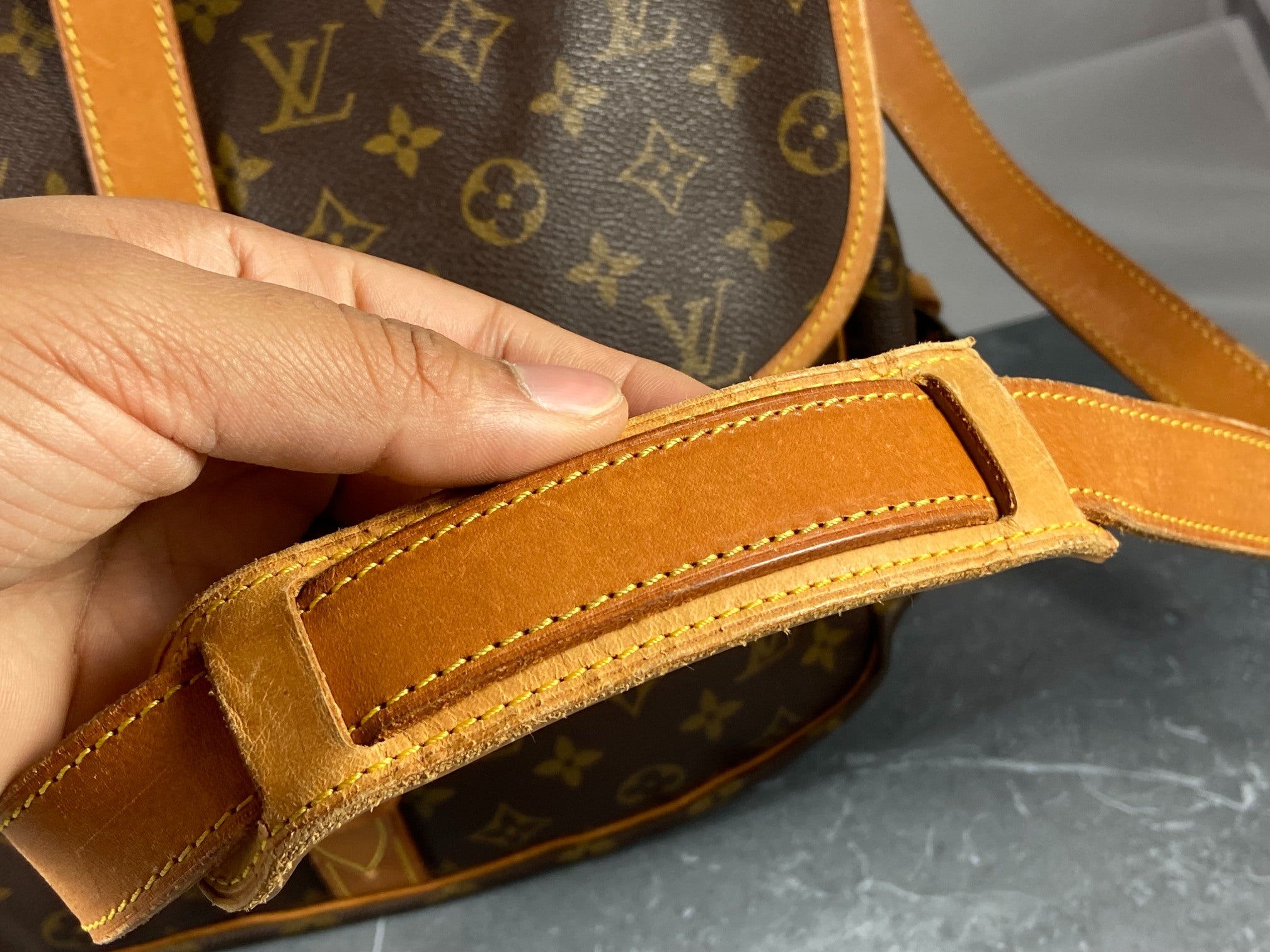 Louis Vuitton Saumur 35 Monogram Canvas