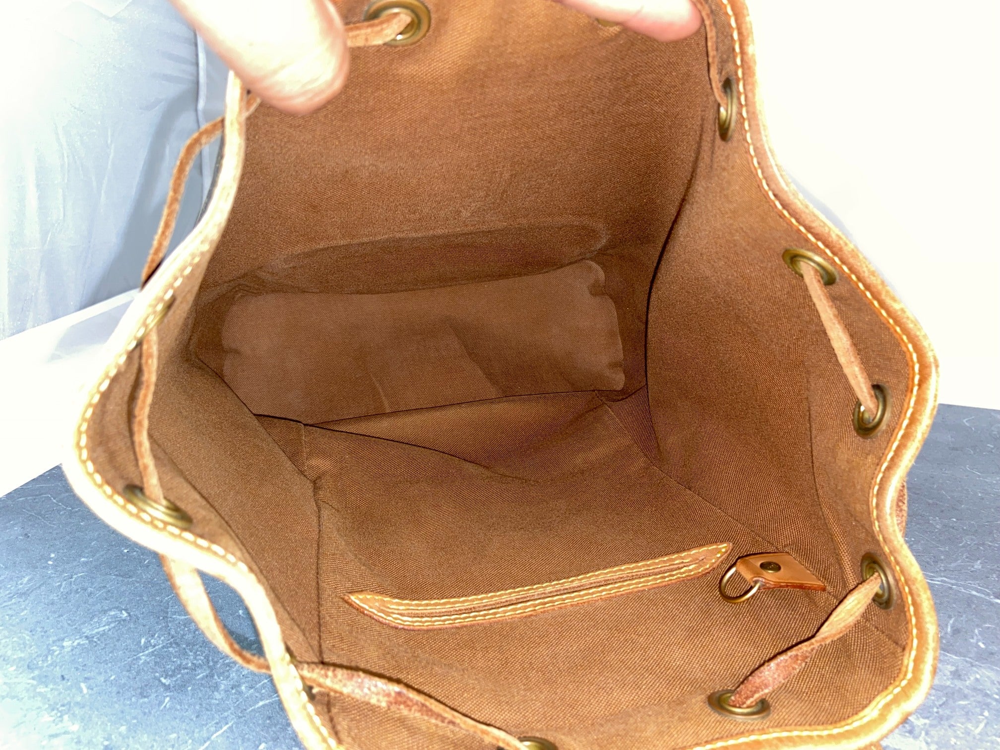 Louis Vuitton Montsouris MM Backpack Monogram Canvas