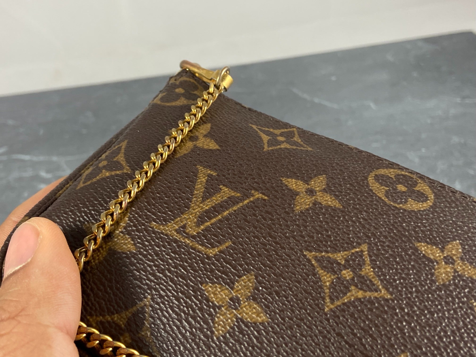 Louis Vuitton Pochette Accessoires Monogram Canvas