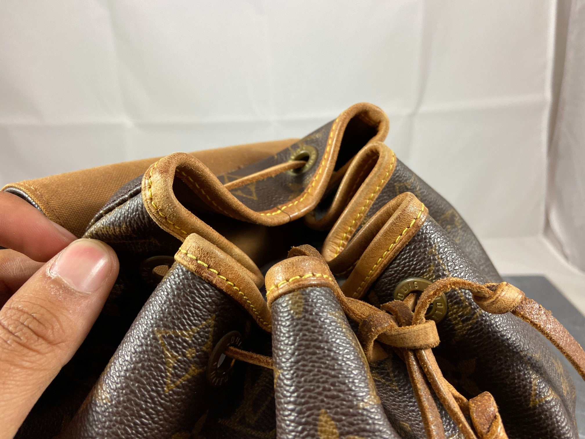 Louis Vuitton Montsouris MM Backpack Monogram Canvas