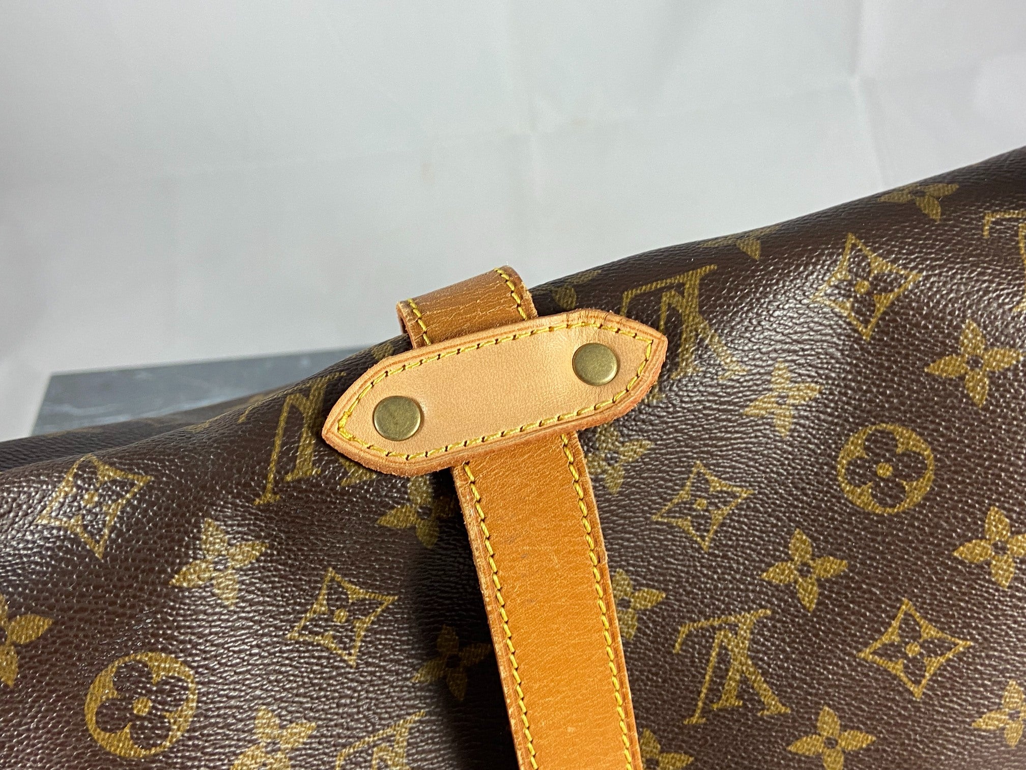 Louis Vuitton Saumur 35 Monogram Canvas