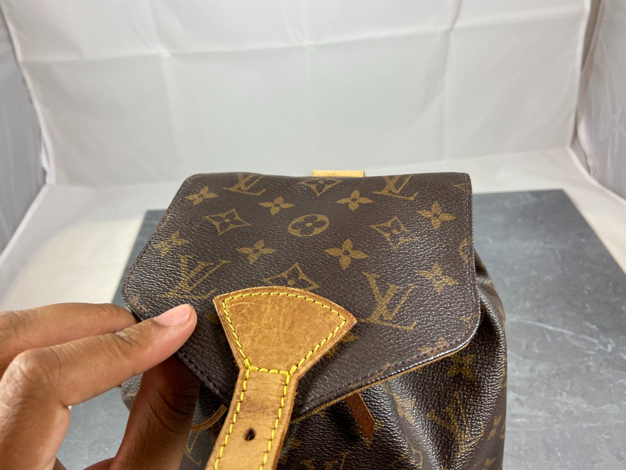 Louis Vuitton Montsouris MM Backpack Monogram Canvas
