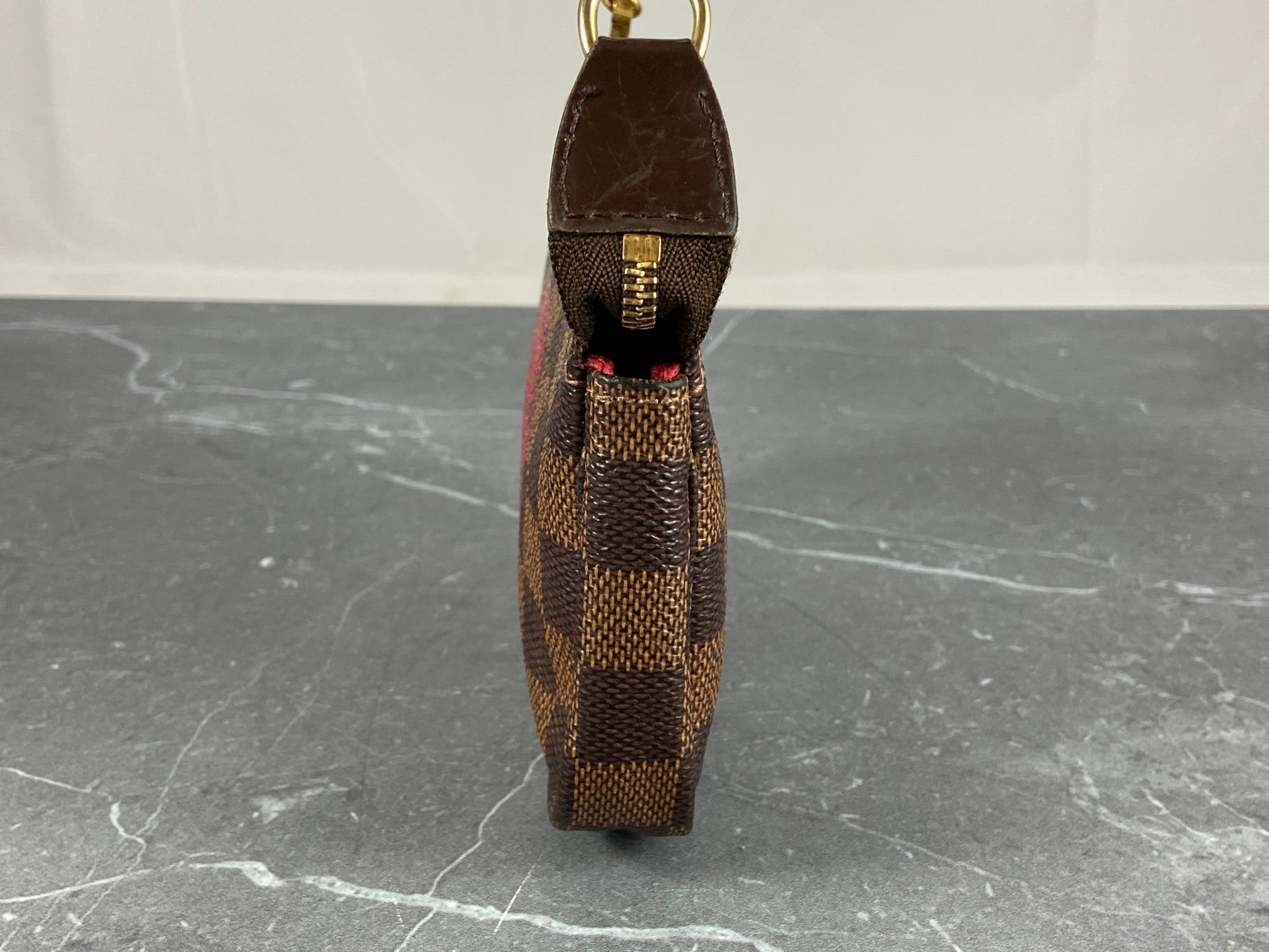 Louis Vuitton Mini Pochette Accessoires Trunks & Bags Edition Damier Ebene Canvas